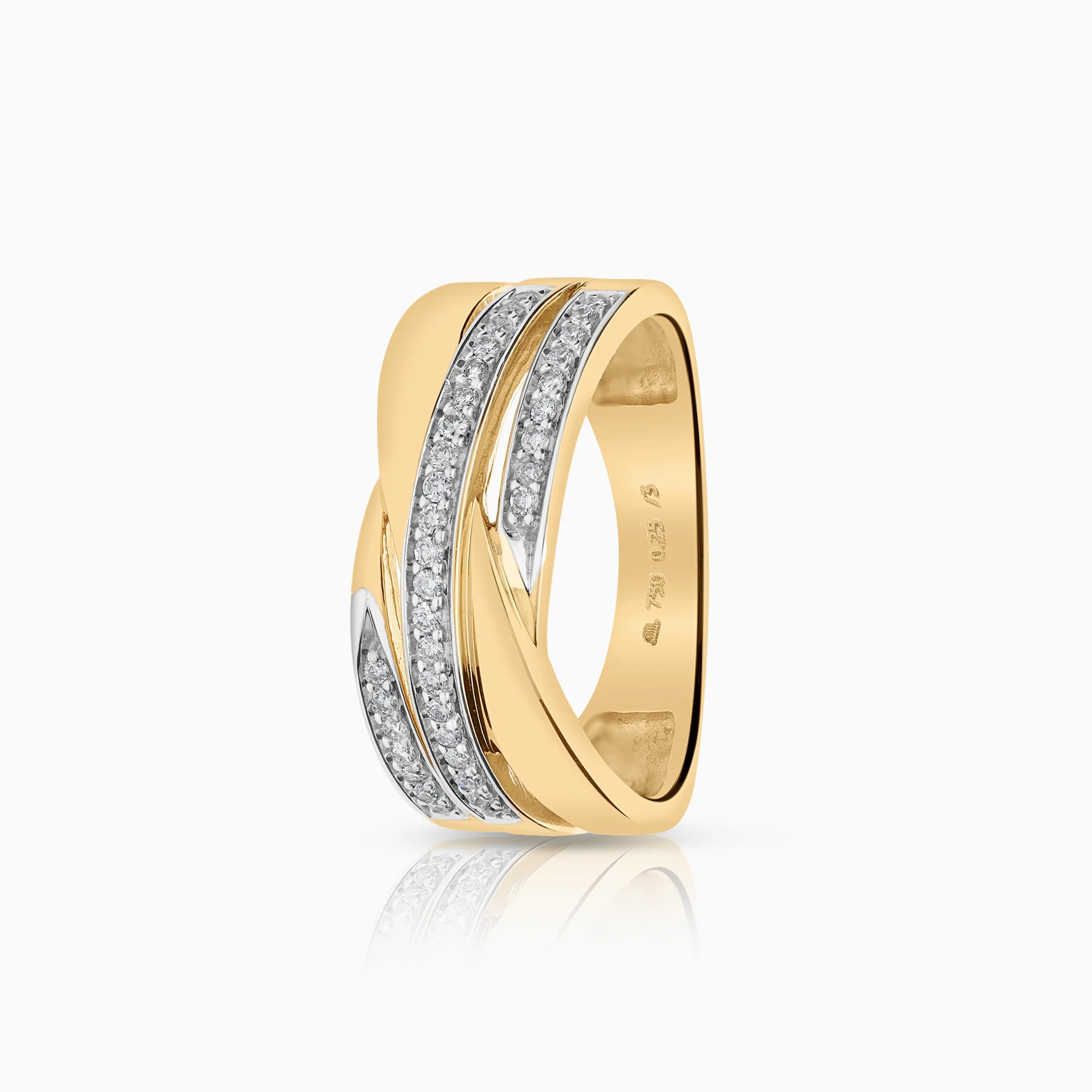 Diamond Ring 0.25ct 18K Gold