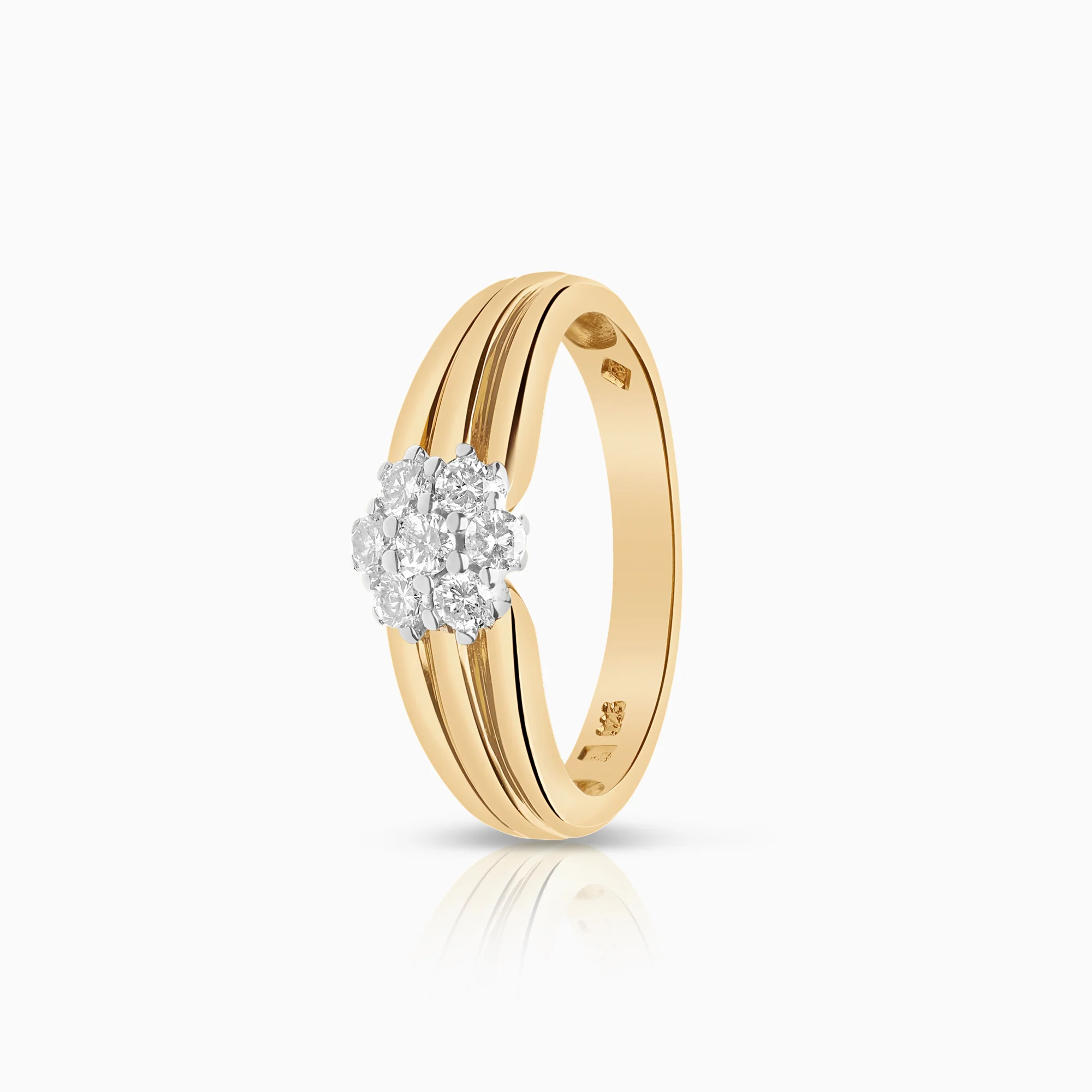 Diamond Ring 0.25ct 18K Gold