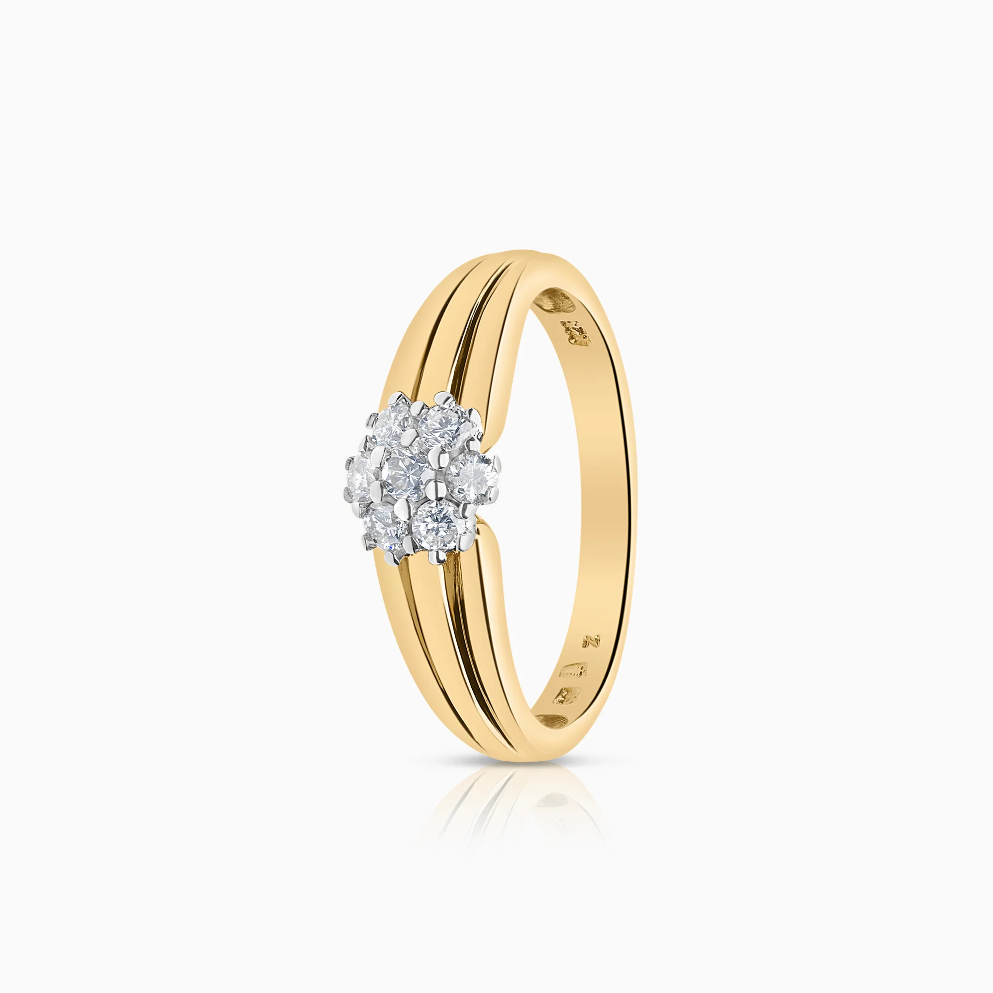Diamond Ring 0.25ct 18K Gold