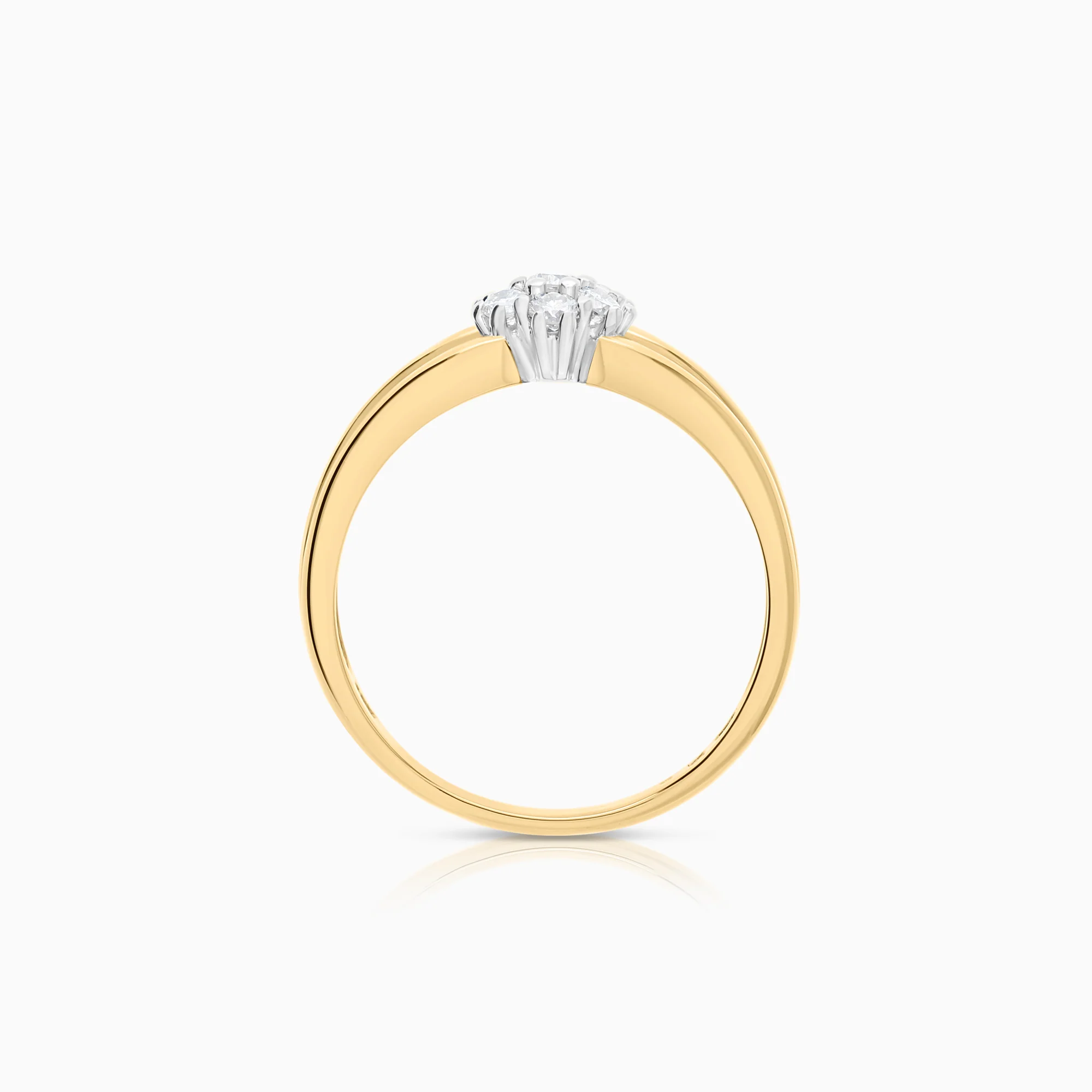Diamond Ring 0.25ct 18K Gold - Image 2