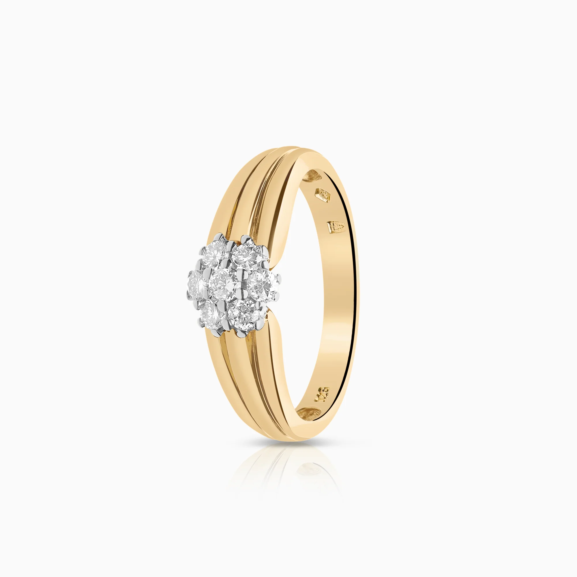 Diamond Ring 0.25ct 18K Gold