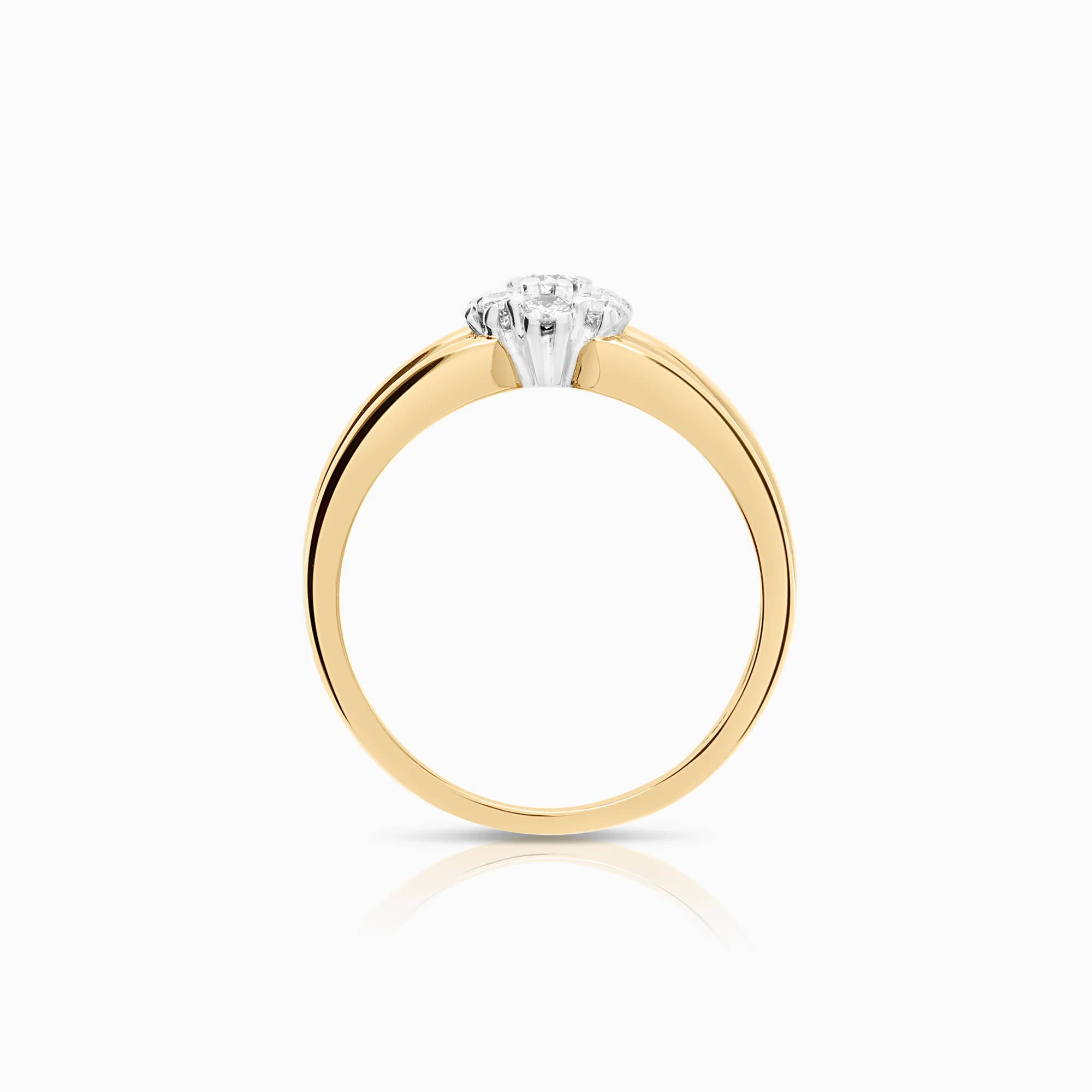 Diamond Ring 0.25ct 18K Gold - Image 2