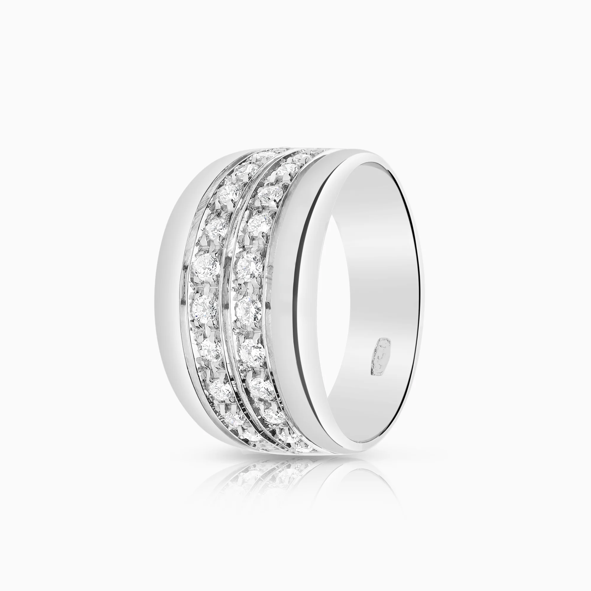 Diamond ring 0.29ct 18K white gold
