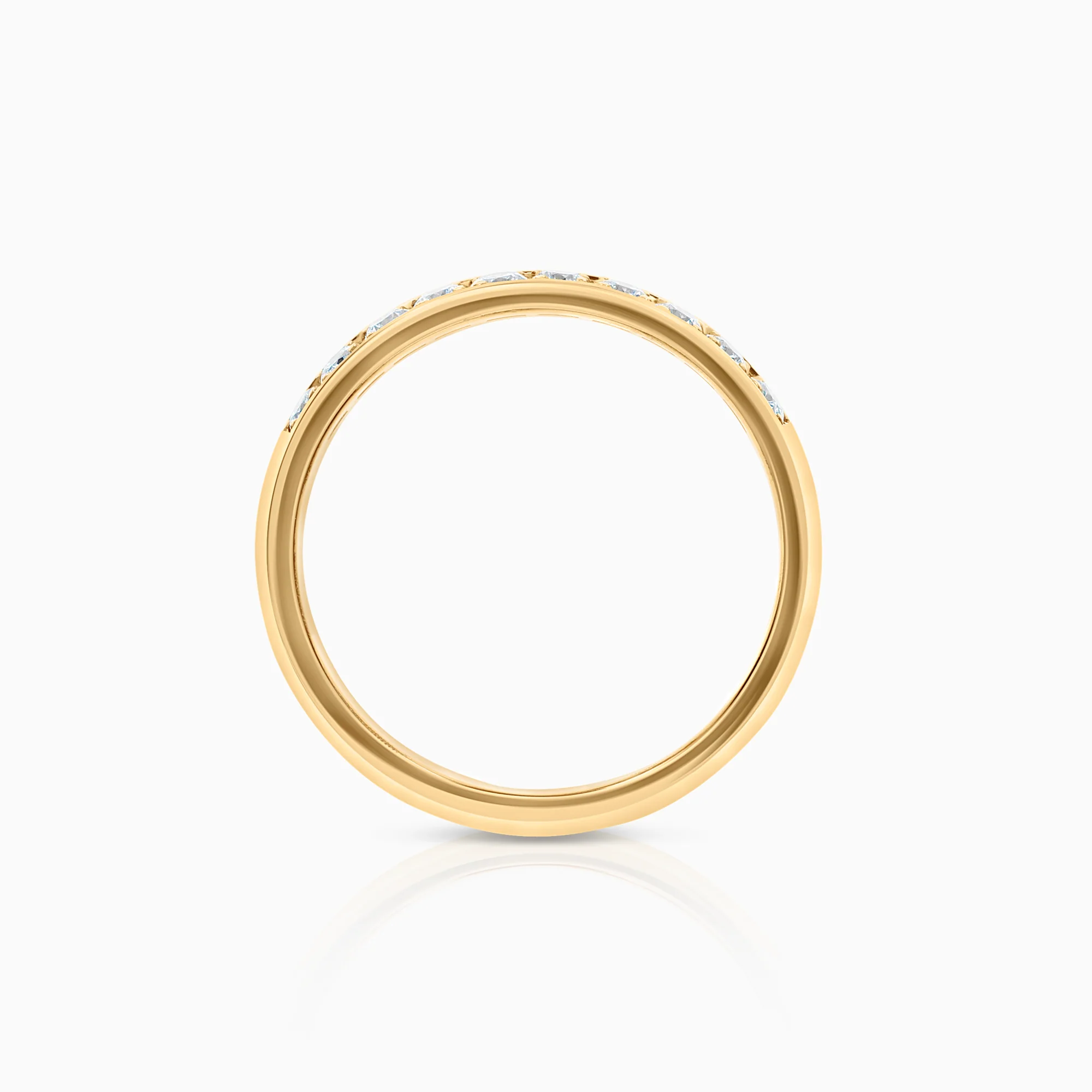 Eternity ring 0.30ct 18K gold - Image 2