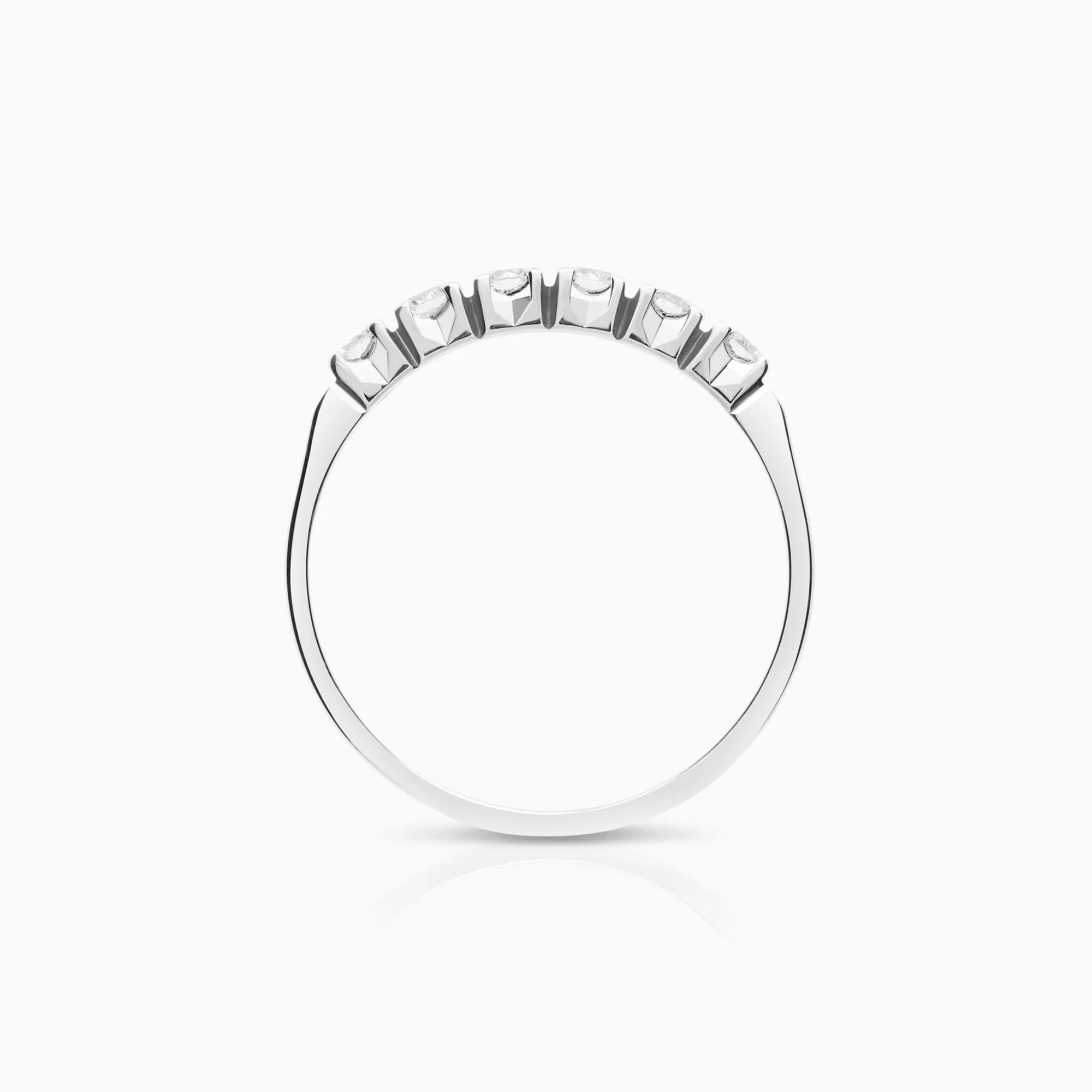 Diamond ring 0.30ct 18K white gold - Image 2