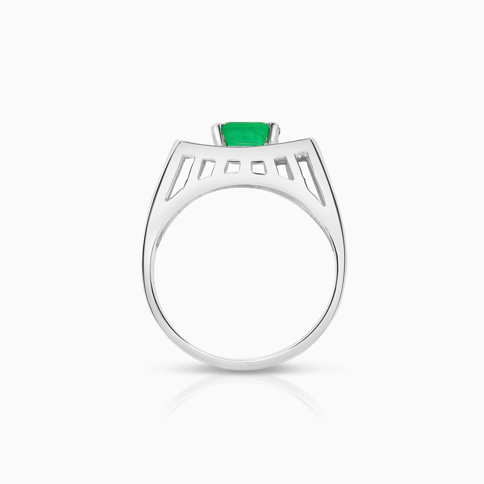 Diamond ring 0.36ct 18K white gold - Image 2