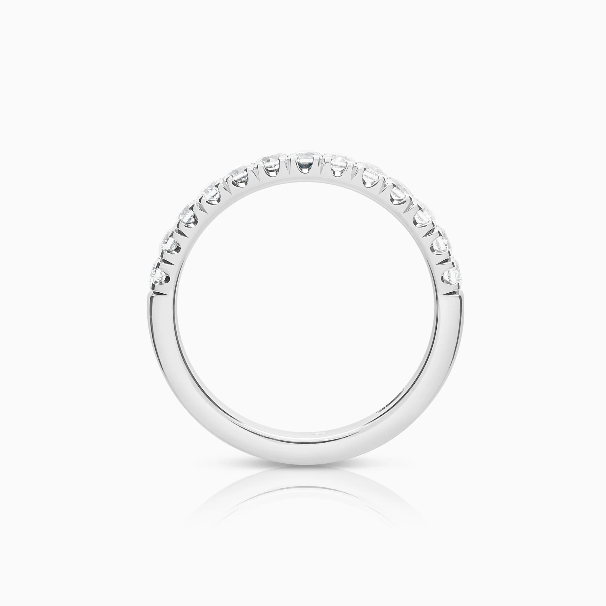Diamond ring 0.39ct 18K white gold - Image 2
