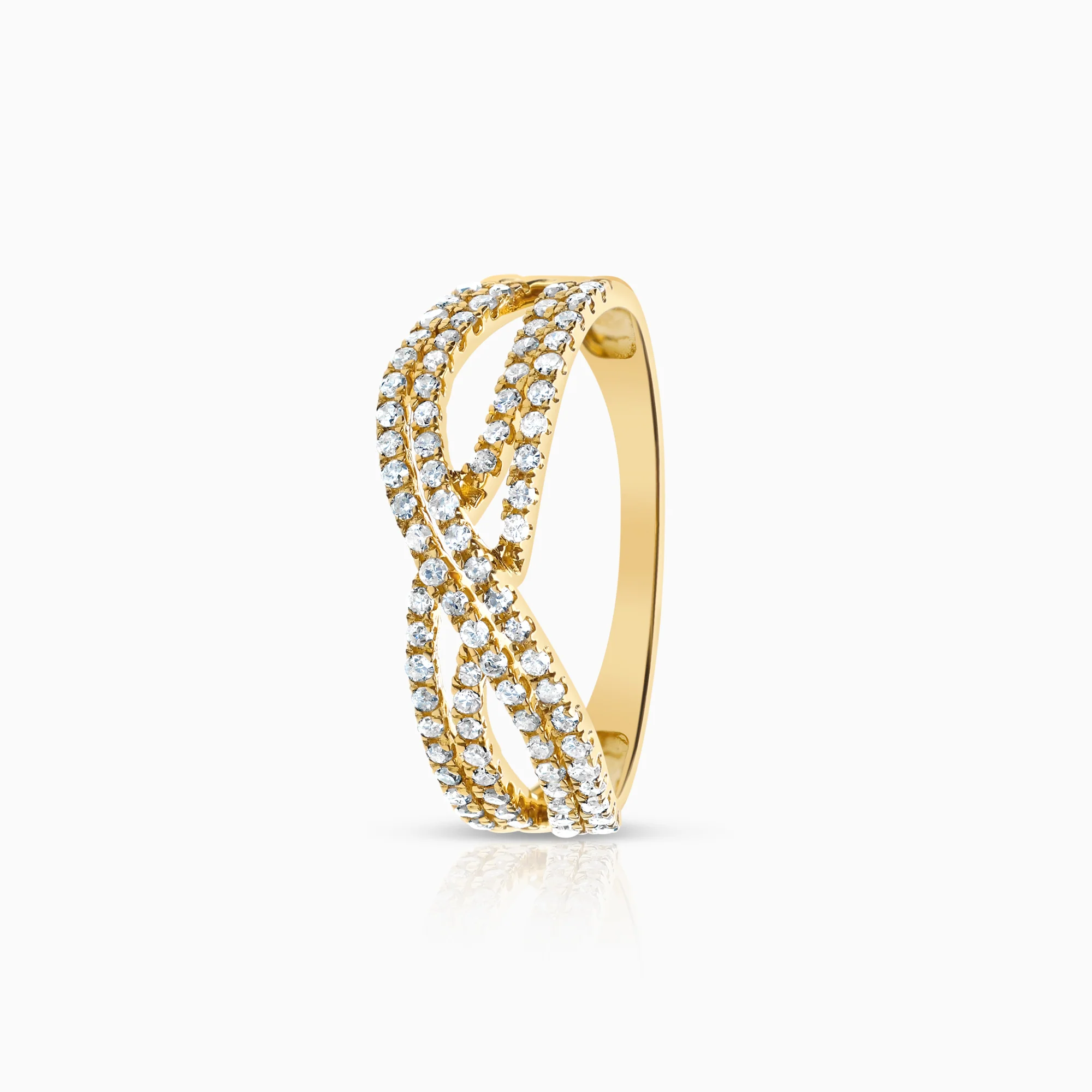 Diamond ring 0.41ct 14K gold
