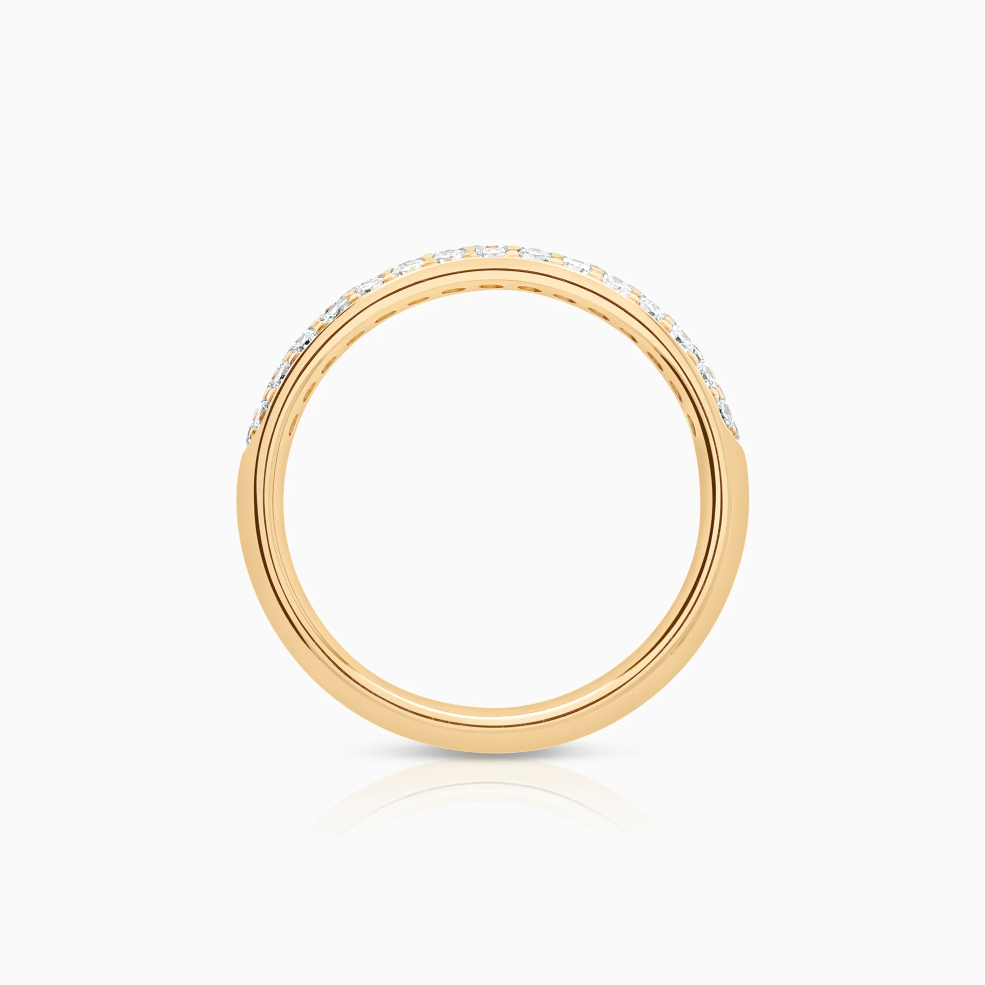 Diamond ring 0.46ct 18K gold - Image 2
