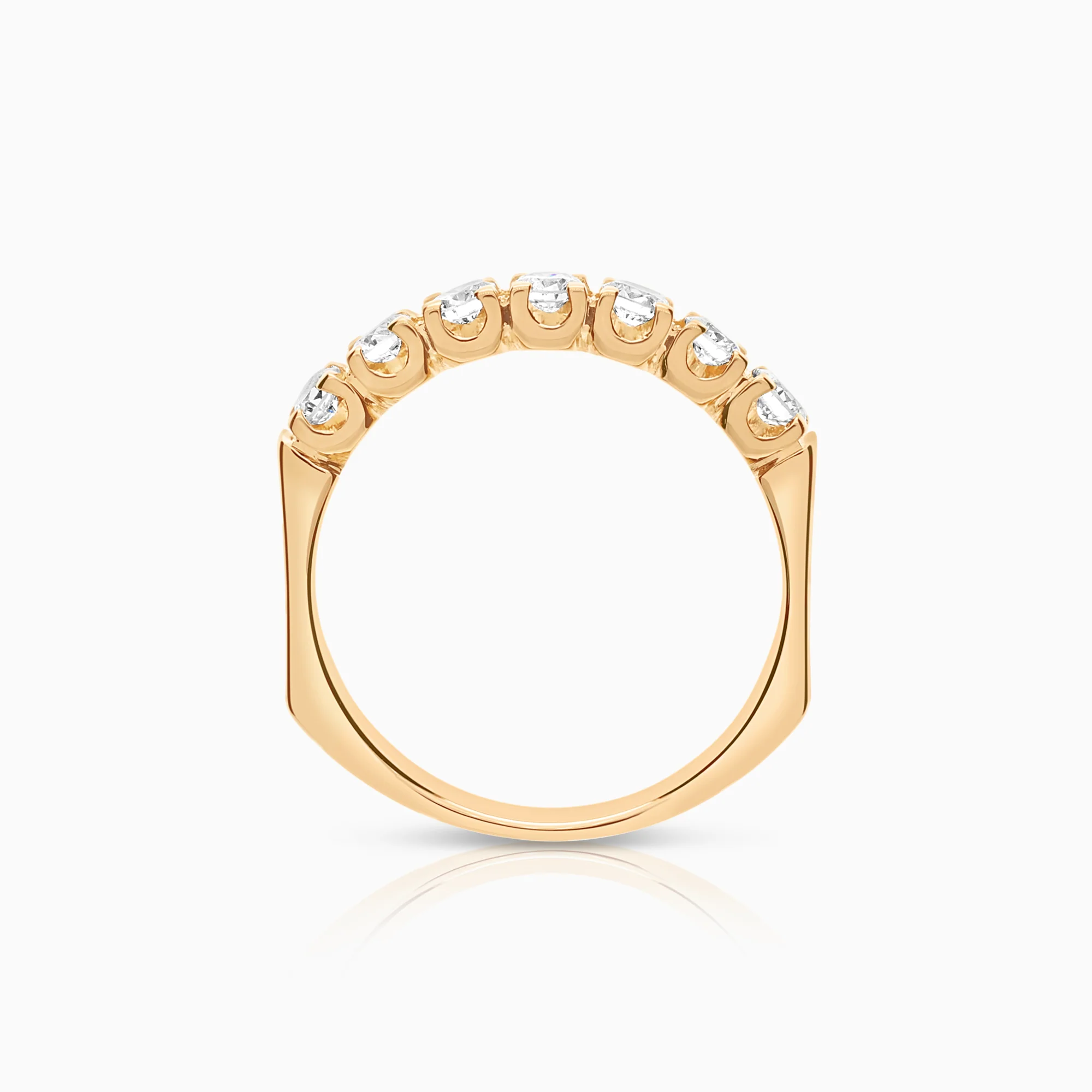 Diamond ring 0.52ct 18K gold - Image 2