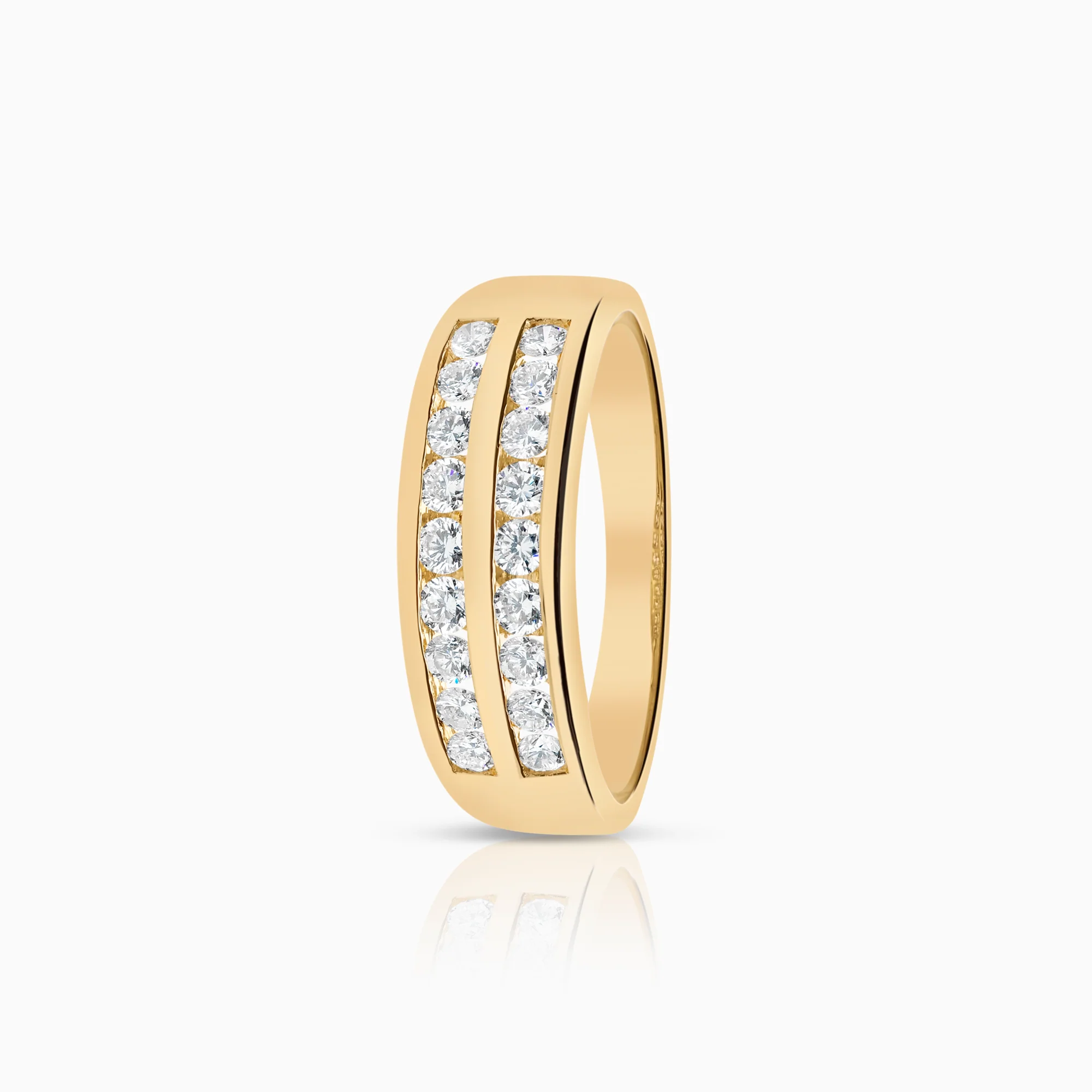Diamond ring 0.54ct 18K gold