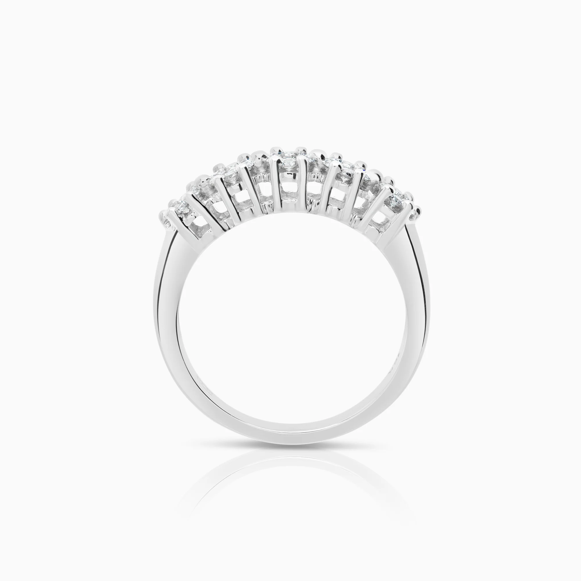 Diamond ring 0.55ct 18K white gold - Image 2
