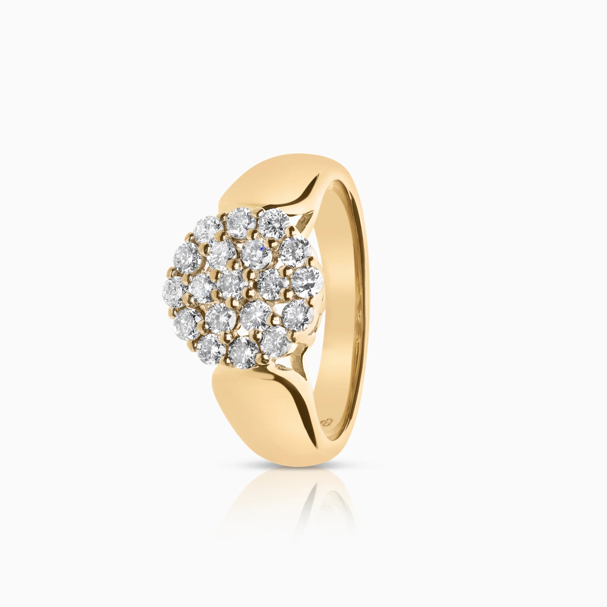 Diamond ring 0.75ct 18K gold