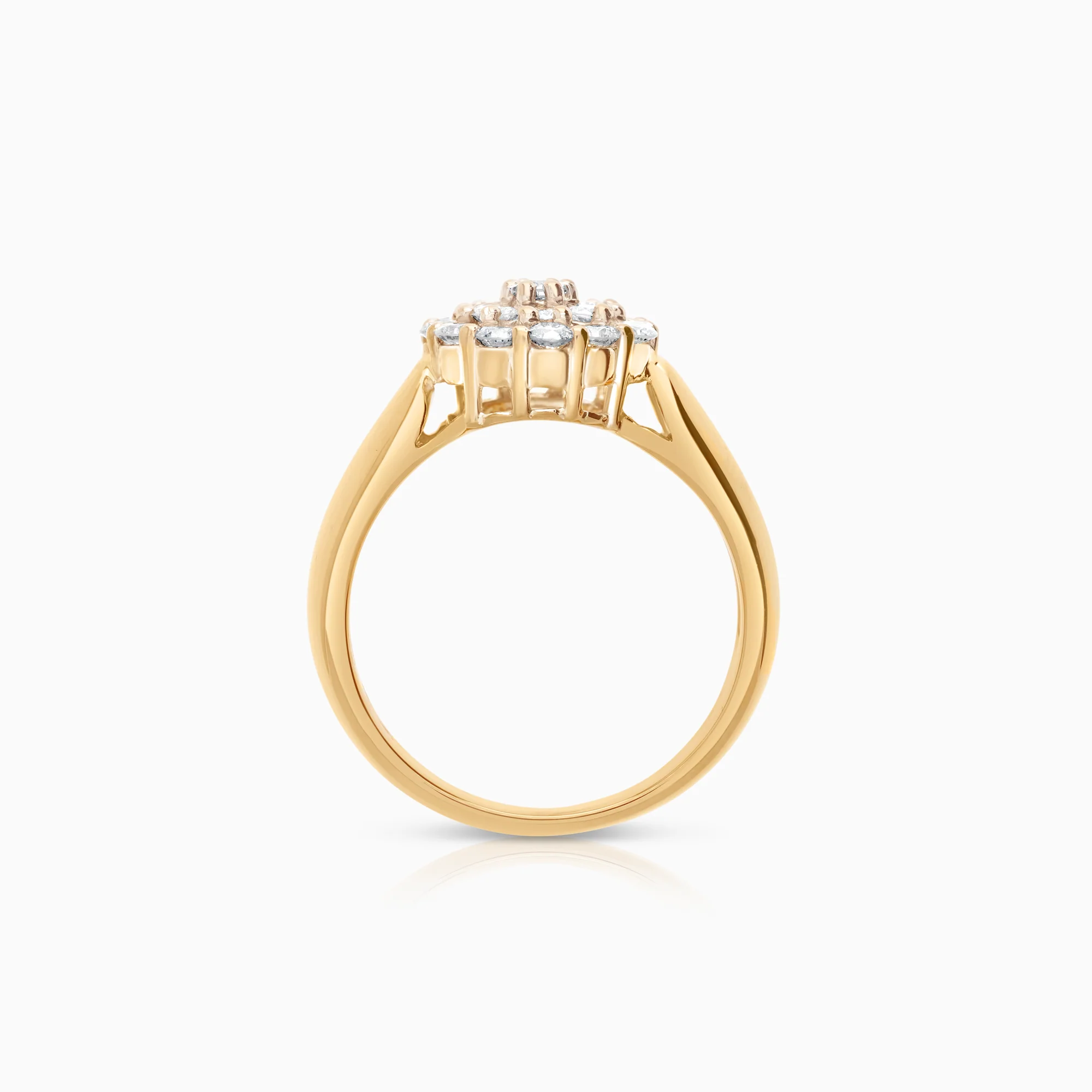 Diamond ring 0.75ct 18K gold - Image 2