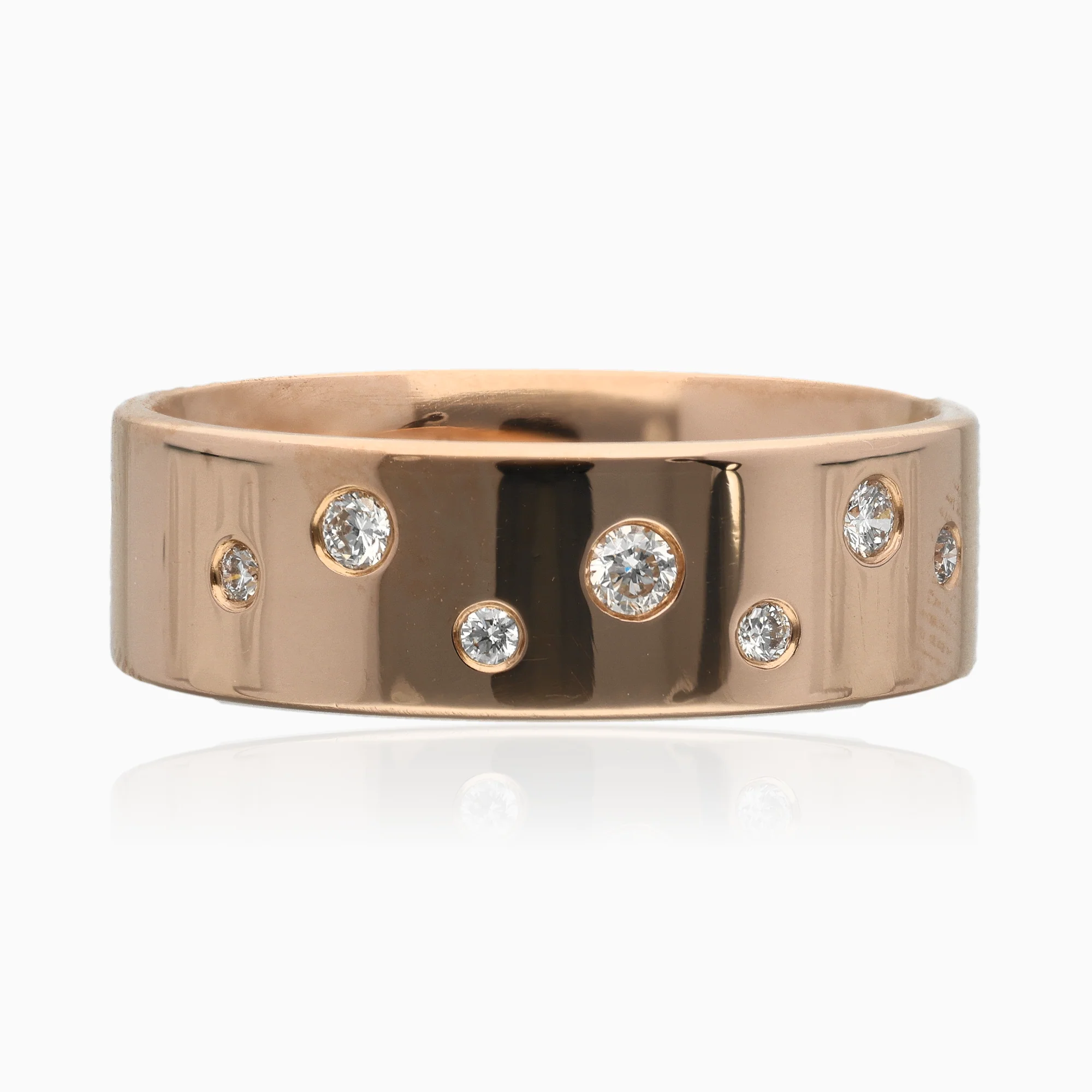 Diamond ring 0.11ct 18K