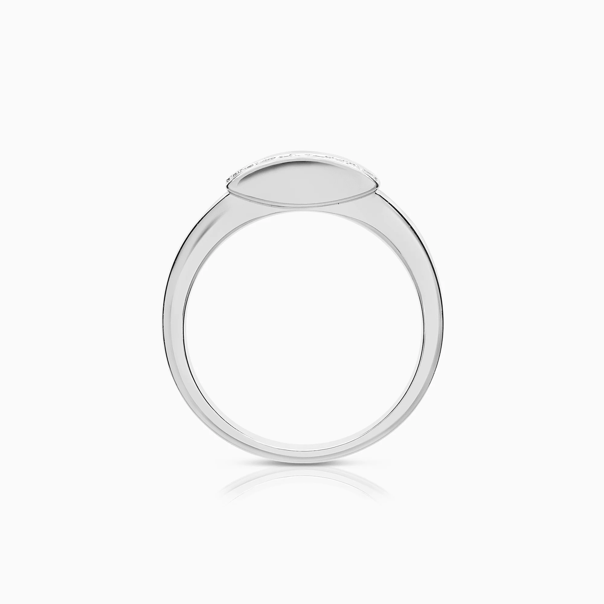 Diamond Ring 0.11ct 18K white gold - Image 2
