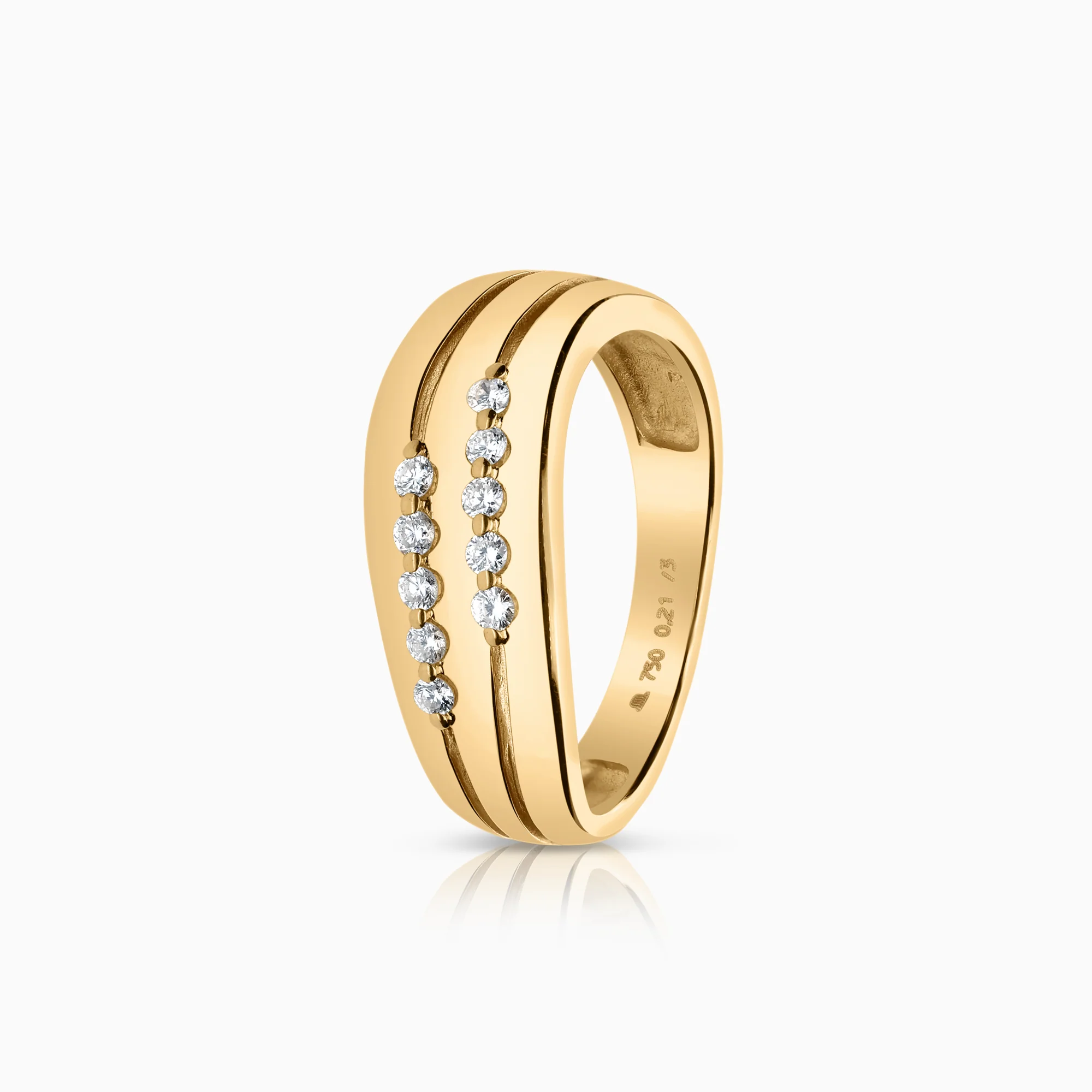 Diamond Ring 0.21ct 18K Gold