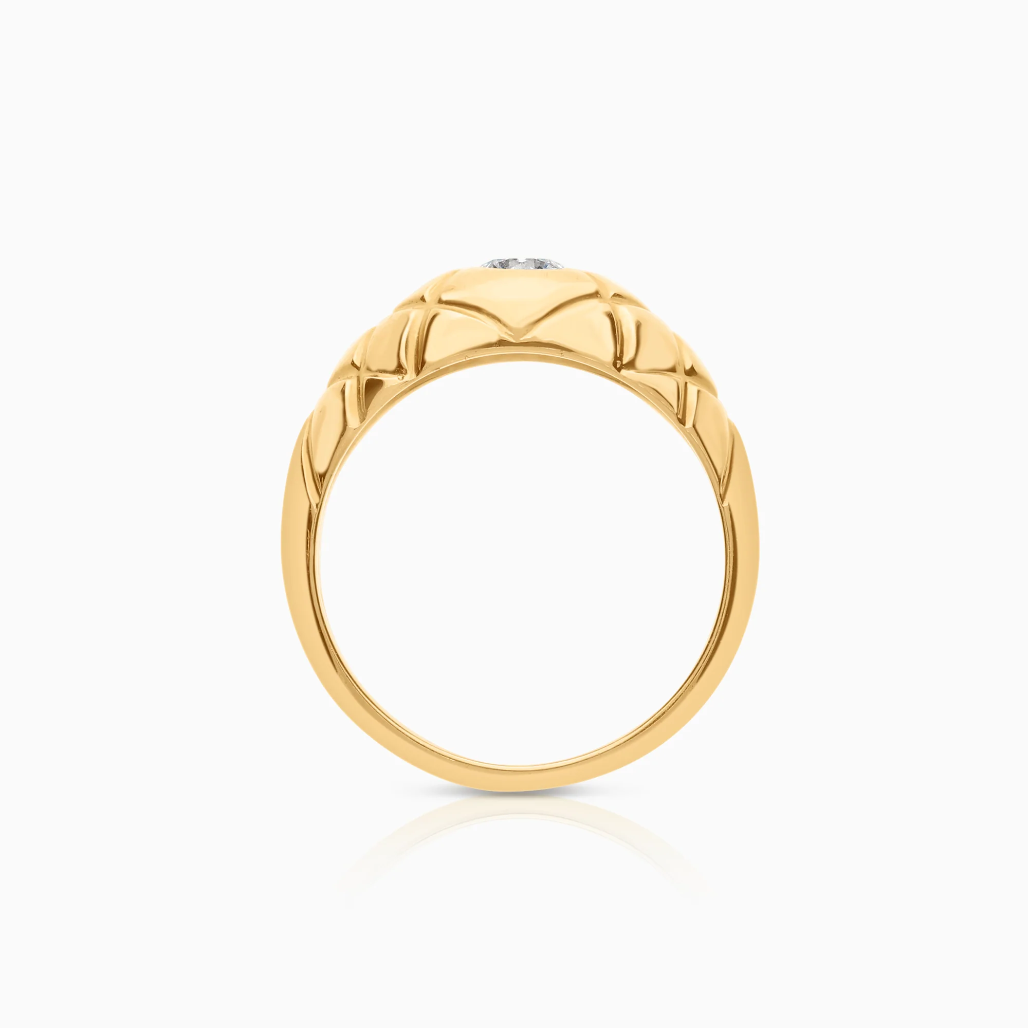 Diamond Ring 0.21ct 18K Gold - Image 2