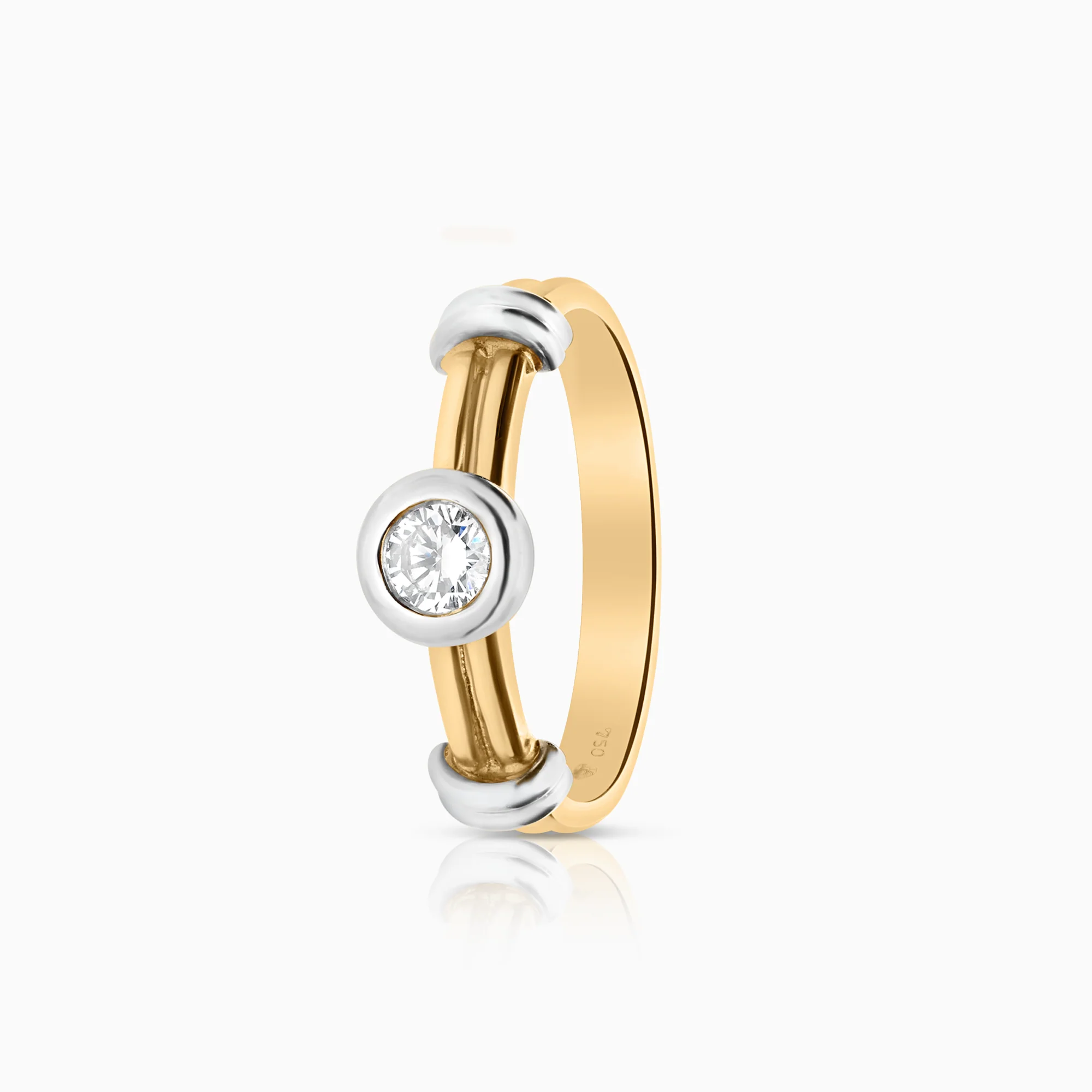 Diamond Ring 0.22ct 18K White Gold