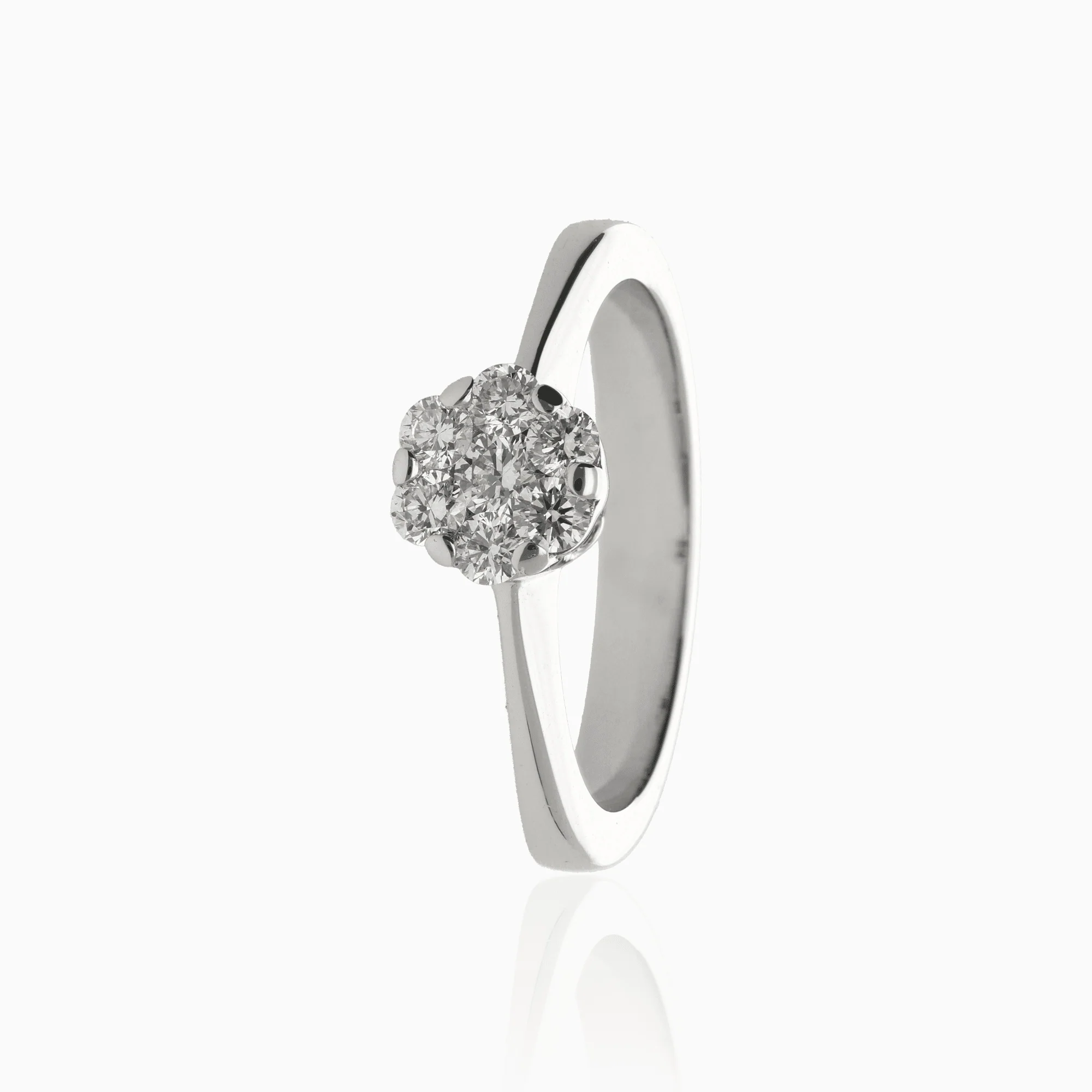 Diamond ring 0.25ct 18K