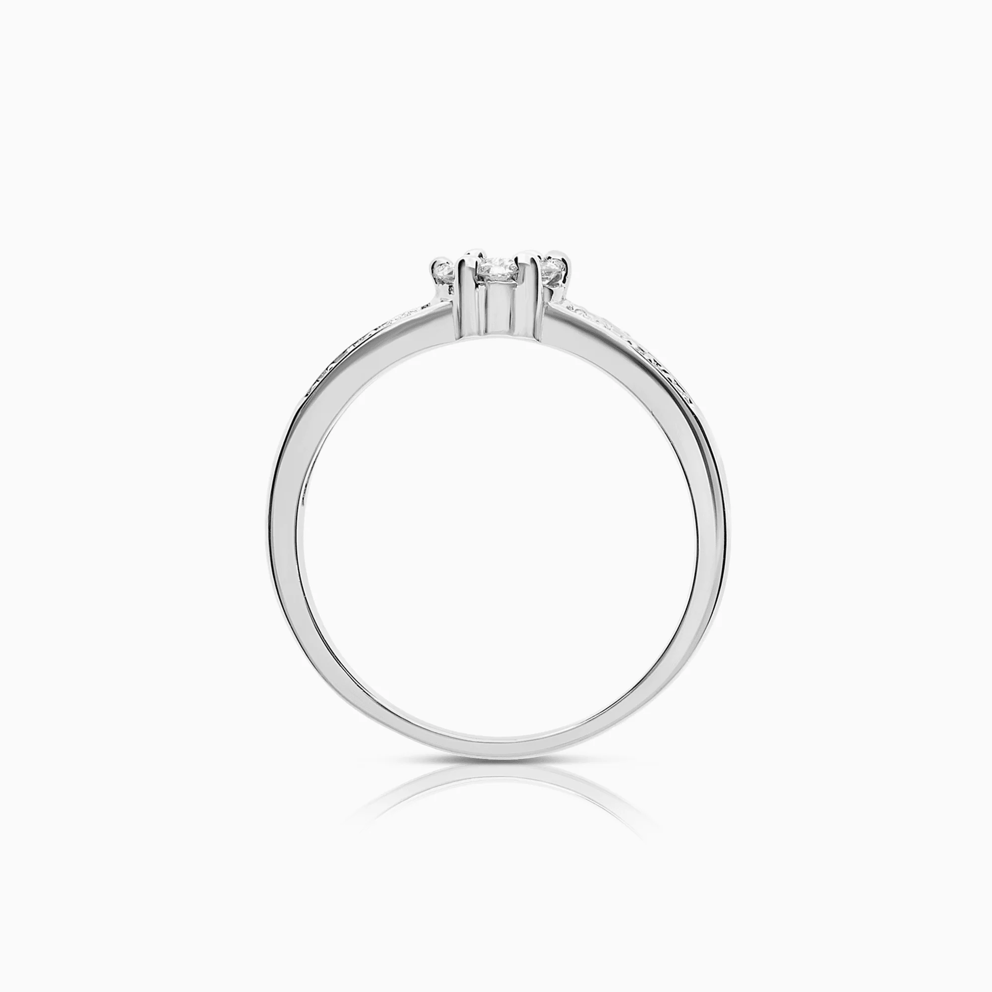 Diamond Ring 0.25ct 18K White Gold - Image 2