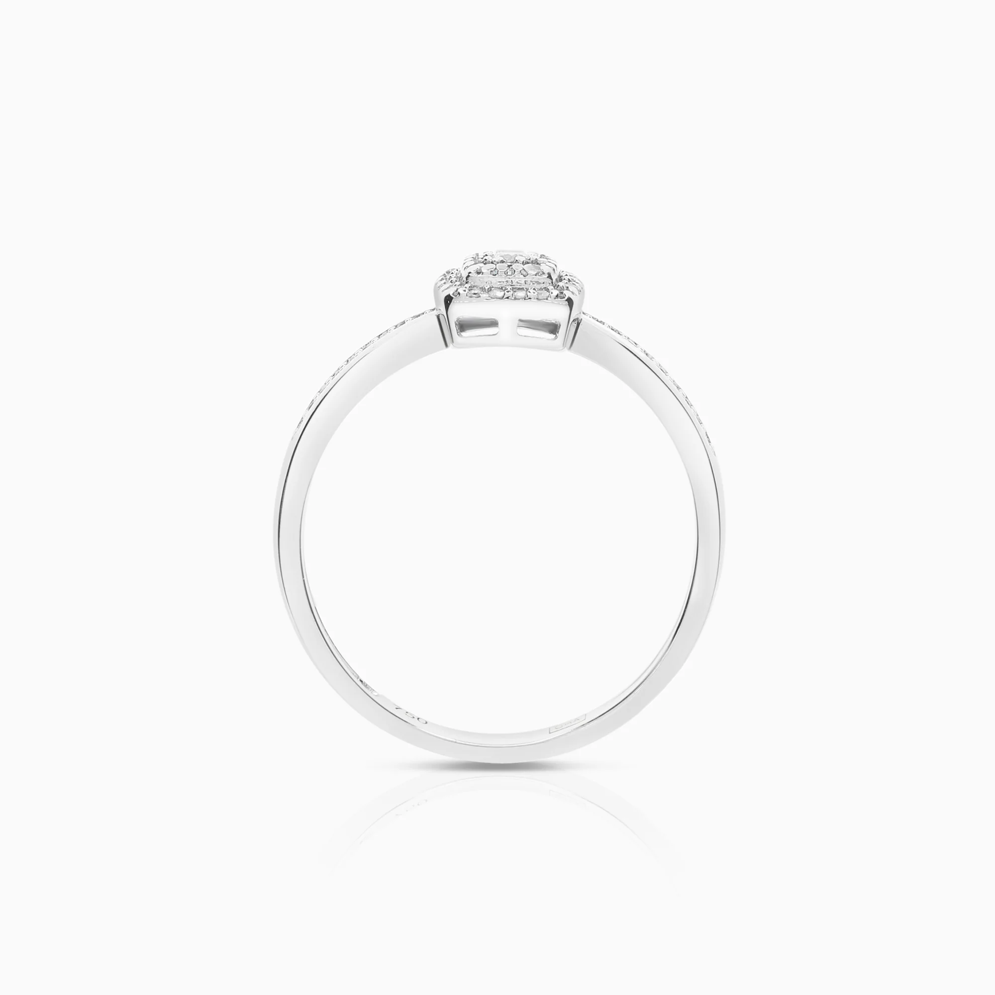 Diamond Ring 0.15 18K White Gold - Image 2