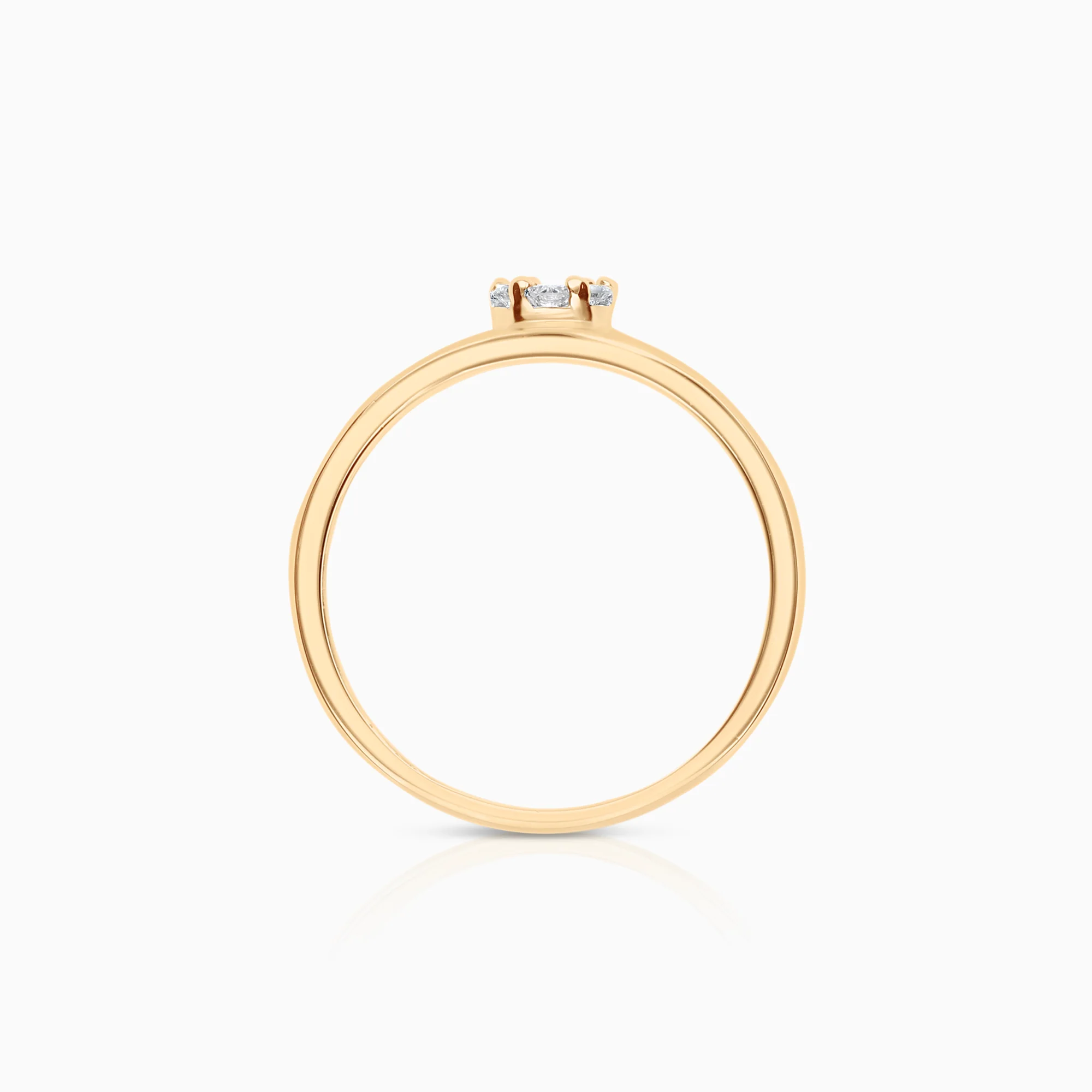 Diamond Ring 0.28ct 18K Gold - Image 2