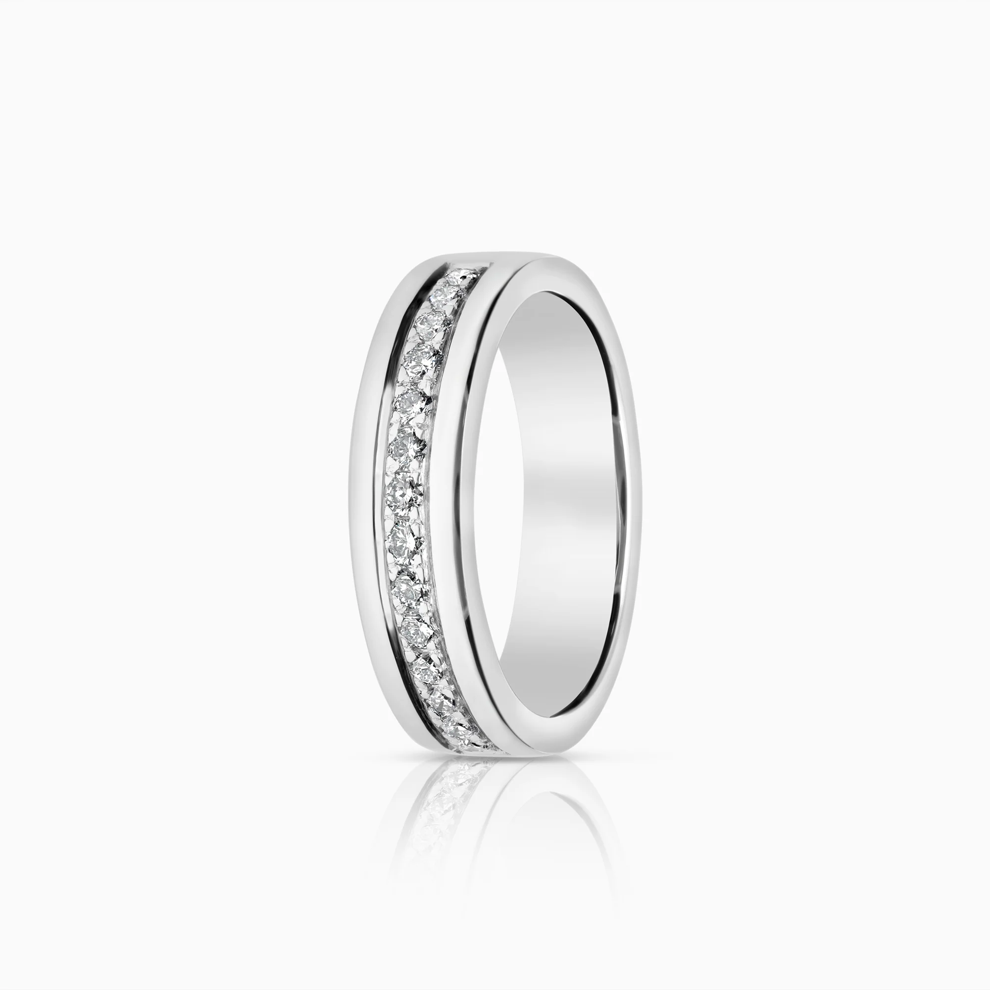 Diamond ring 0.28ct 18K white gold