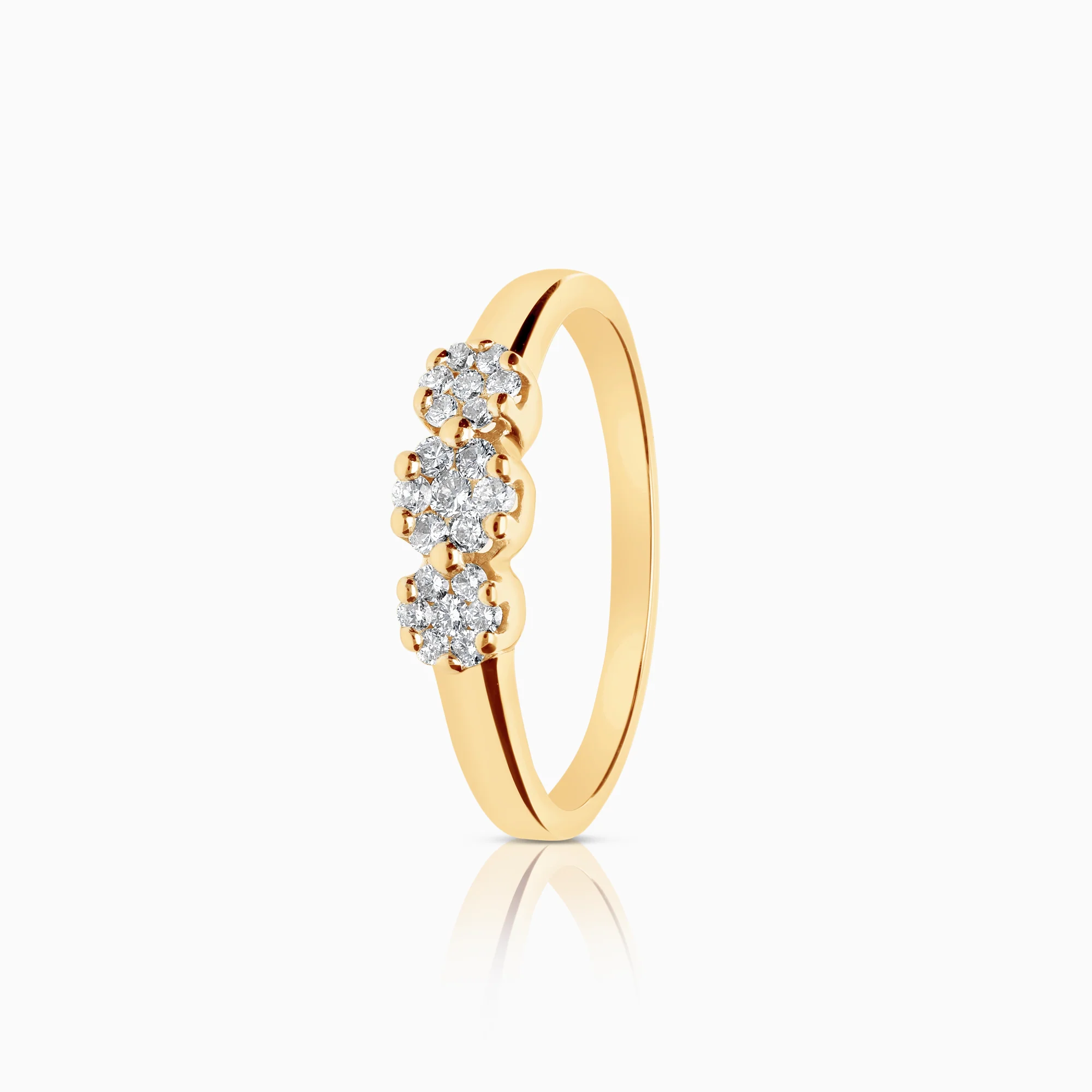 Diamond ring 0.35ct 18K gold