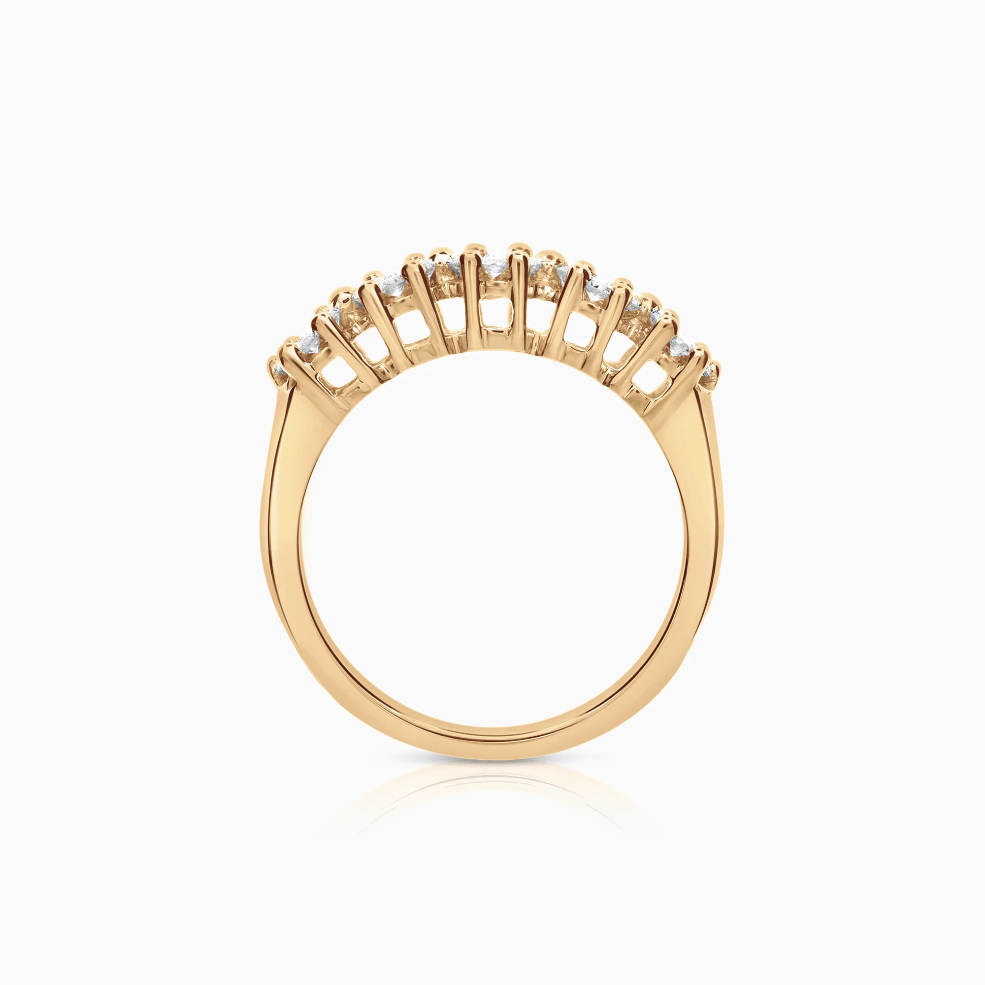 Diamond ring 0.40ct 18K gold - Image 2