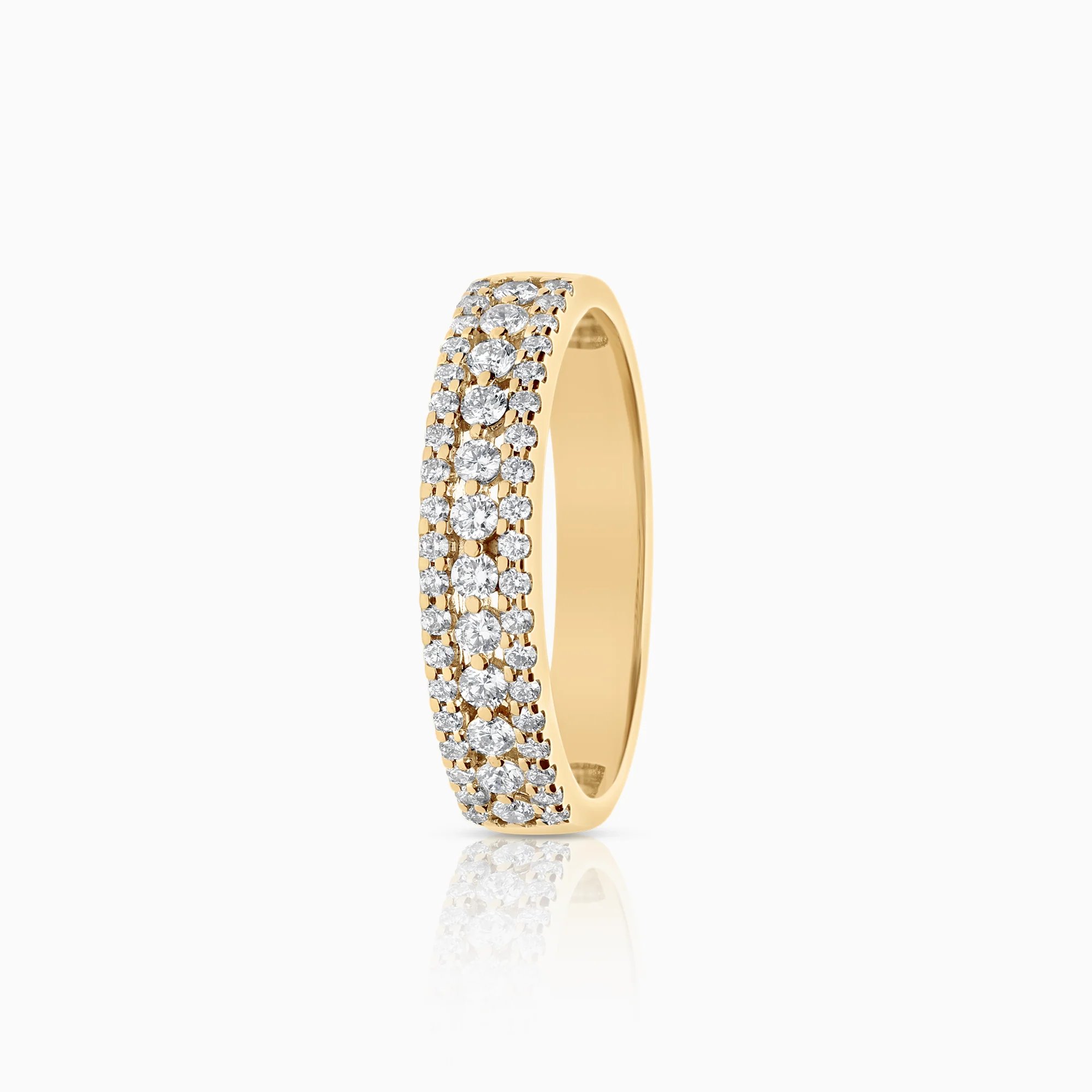 Diamond ring 0.62ct 18K gold