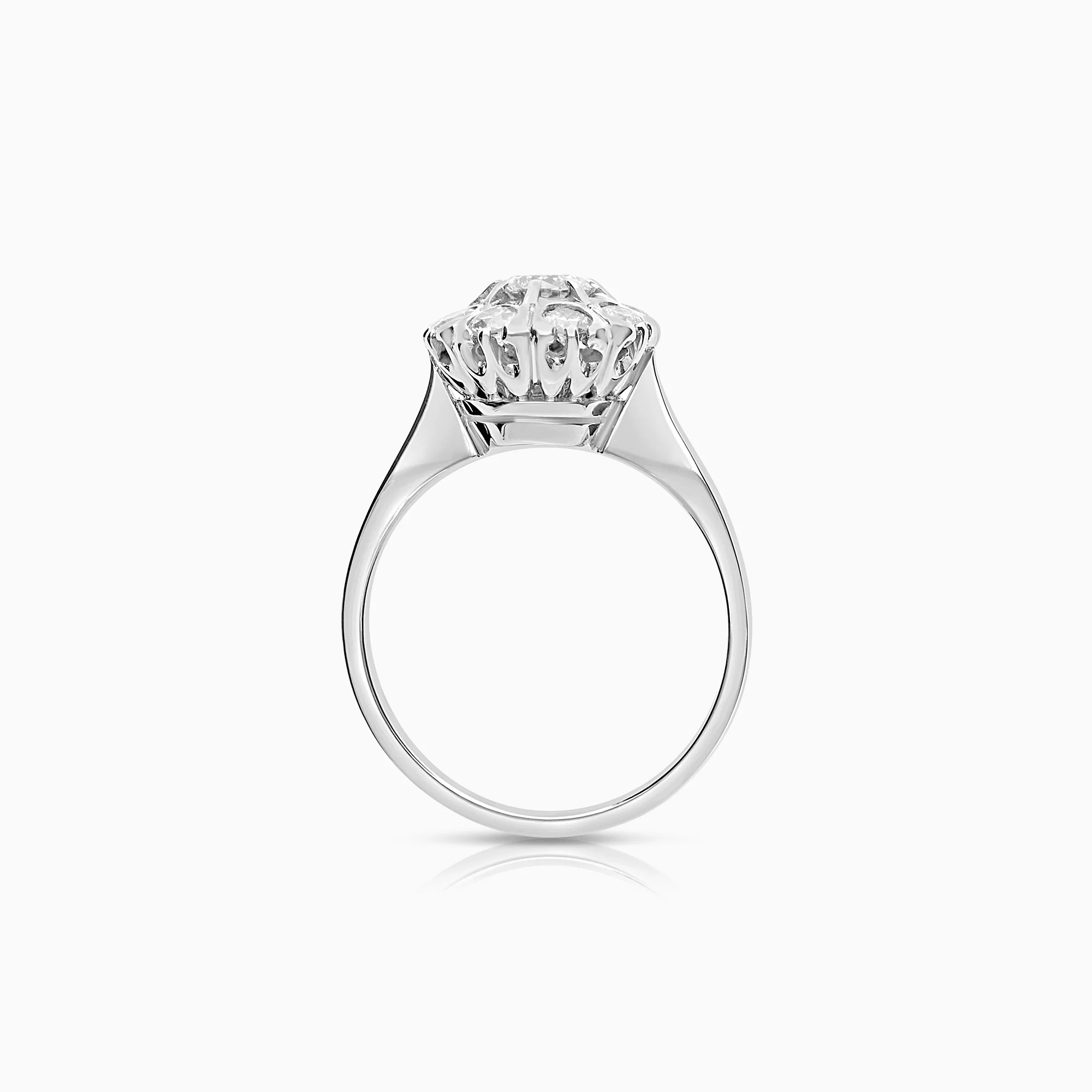 Diamond Ring 0.80ct 18K White Gold - Image 2