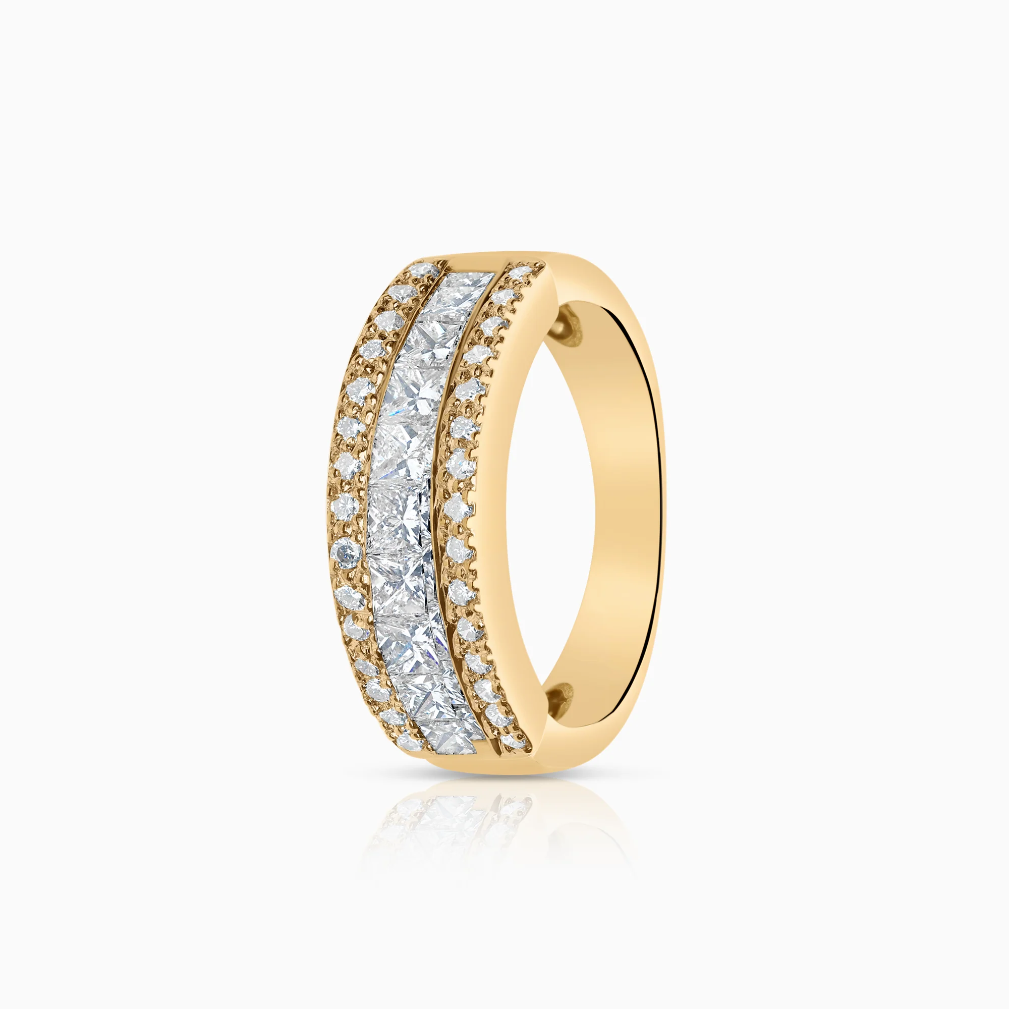 Diamond ring 1.42ct 18K gold