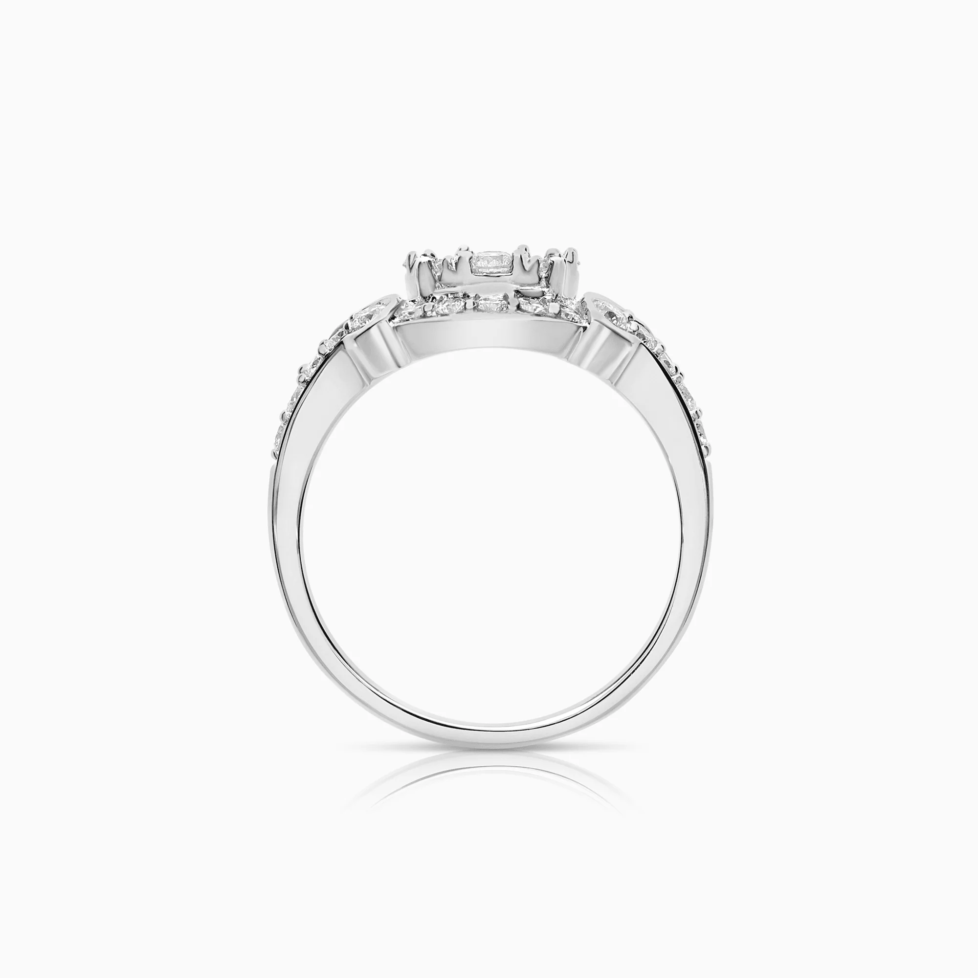 Diamond Ring 1.00ct 18K White Gold - Image 2