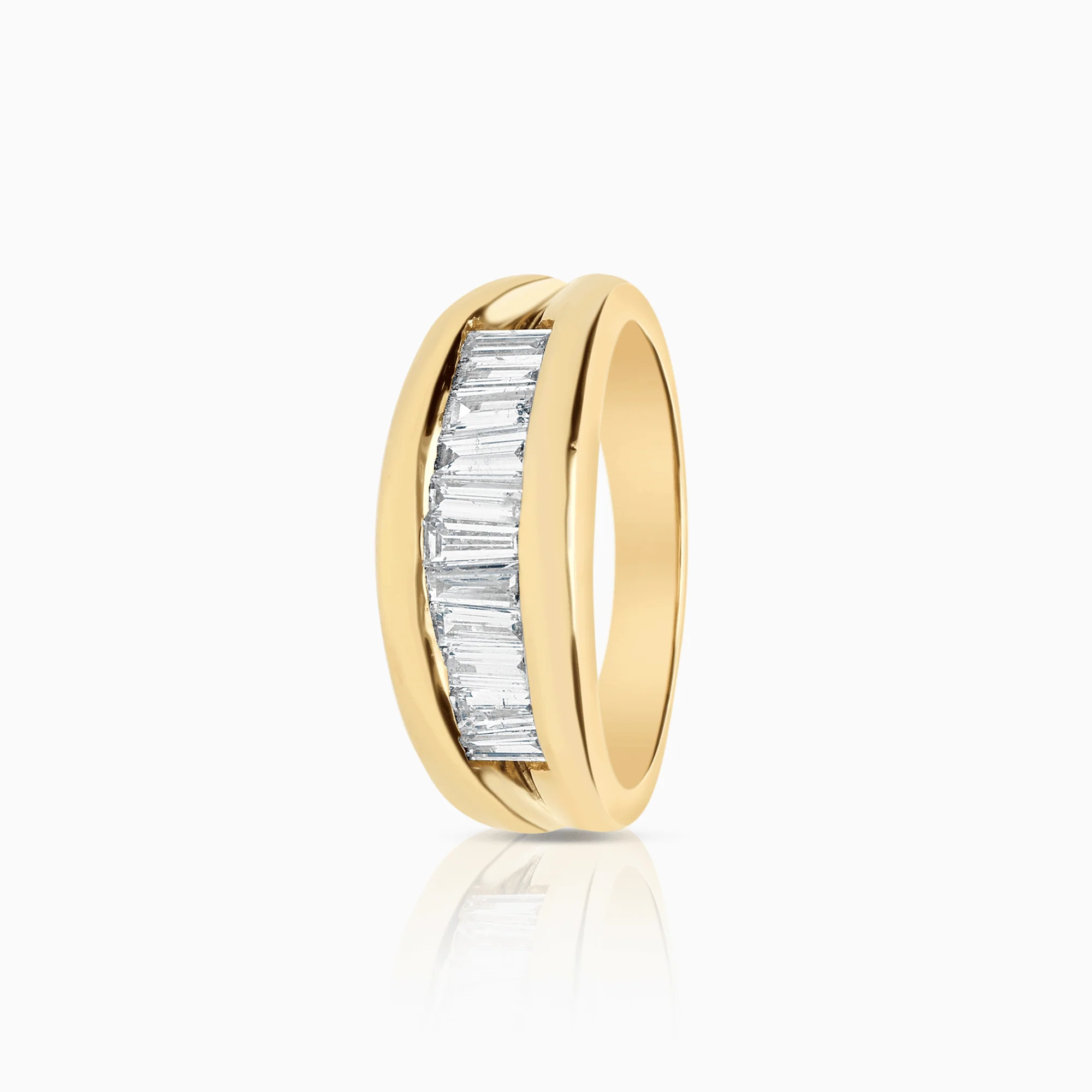Diamond ring 1.29ct 18K gold