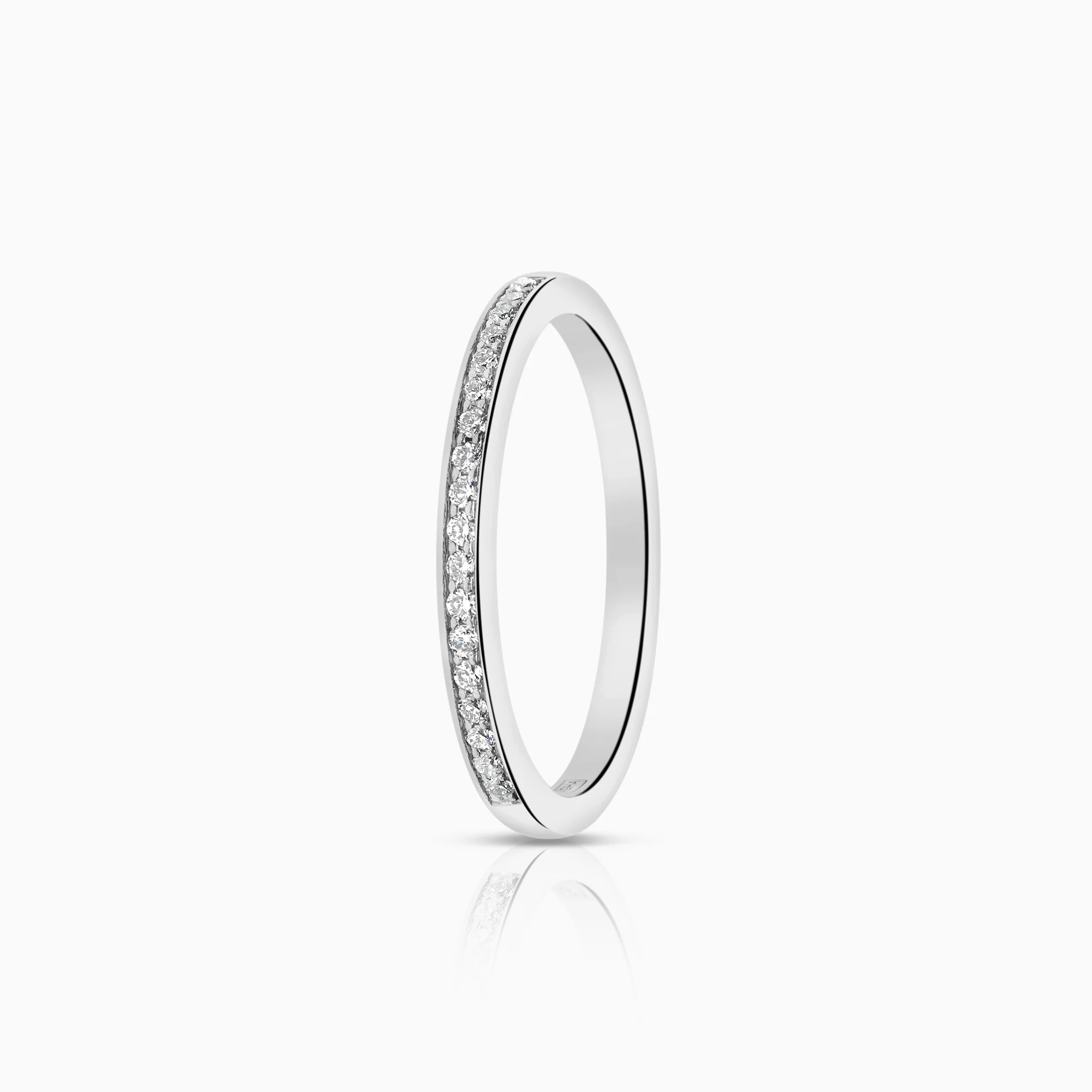 Diamond eternity ring 0.12ct 18K white gold