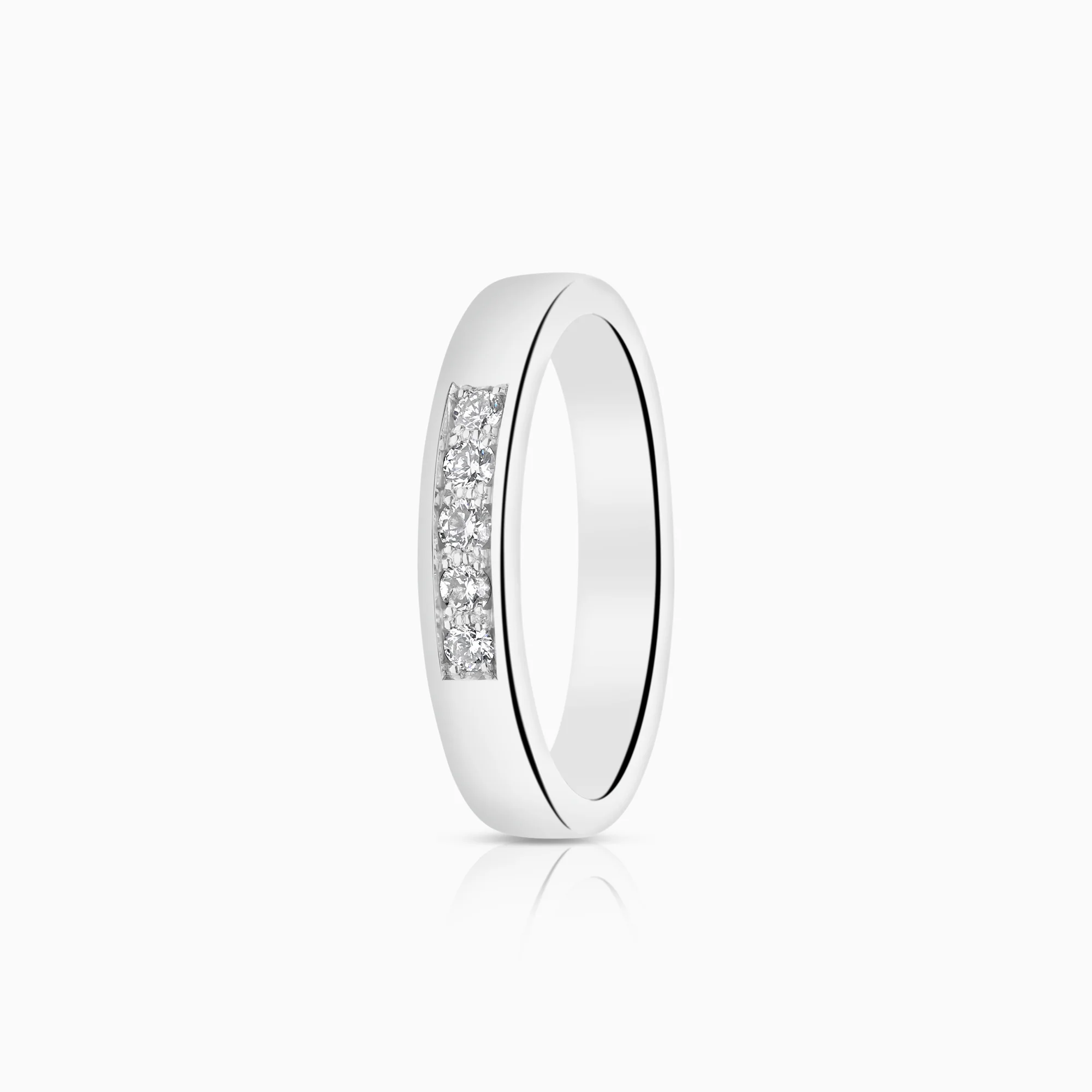 Diamond eternity ring 0.13ct 18K white gold