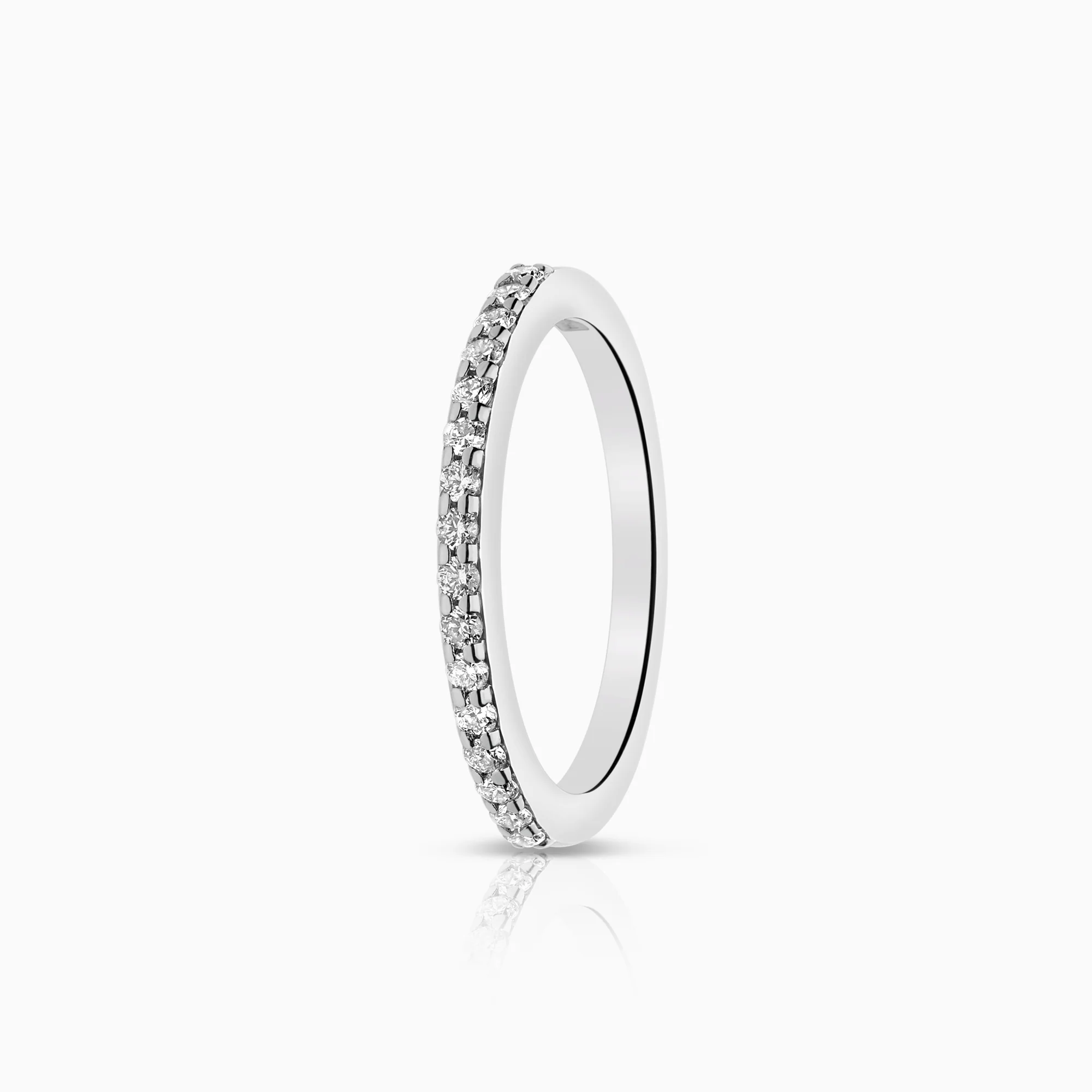 Diamond eternity ring 0.16ct 18K white gold