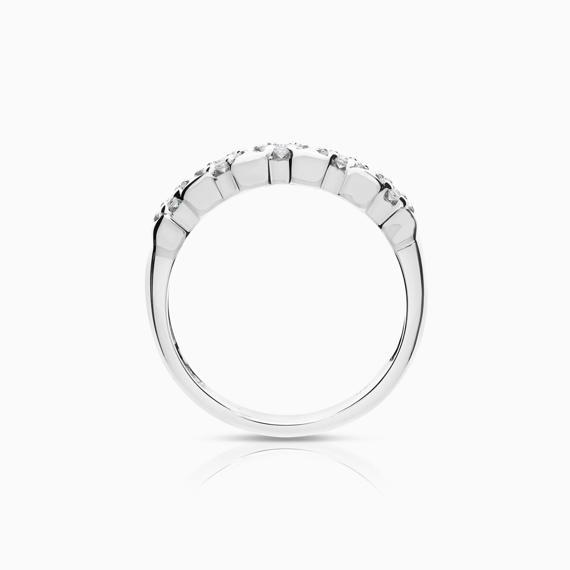 Diamond eternity ring 0.28ct 18K white gold - Image 2