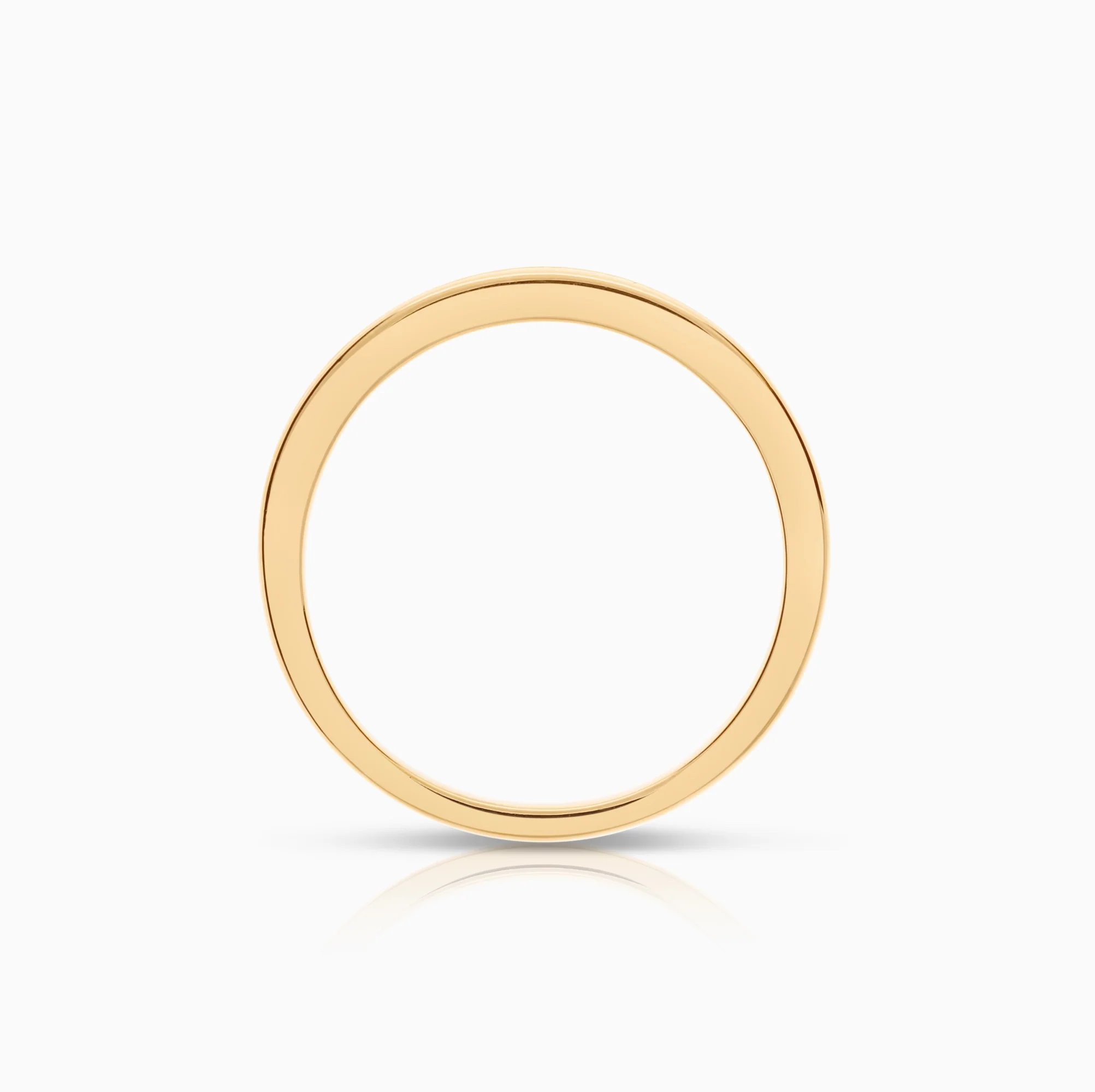 Diamond ring eternity 0.33ct 18K gold - Image 2