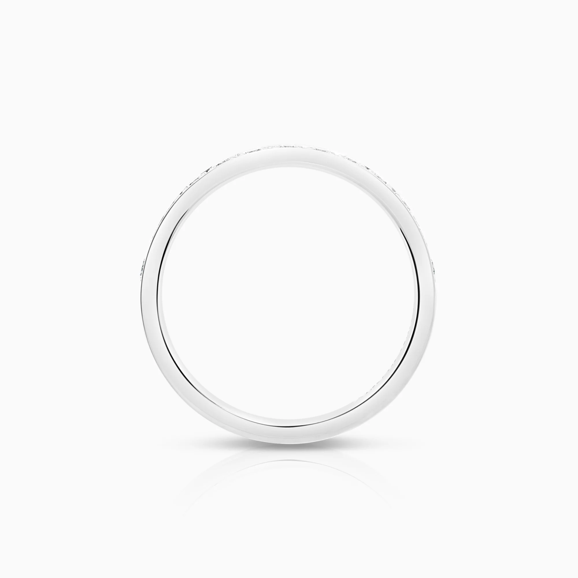 Diamond alliance ring 0.39ct 18K white gold - Image 2