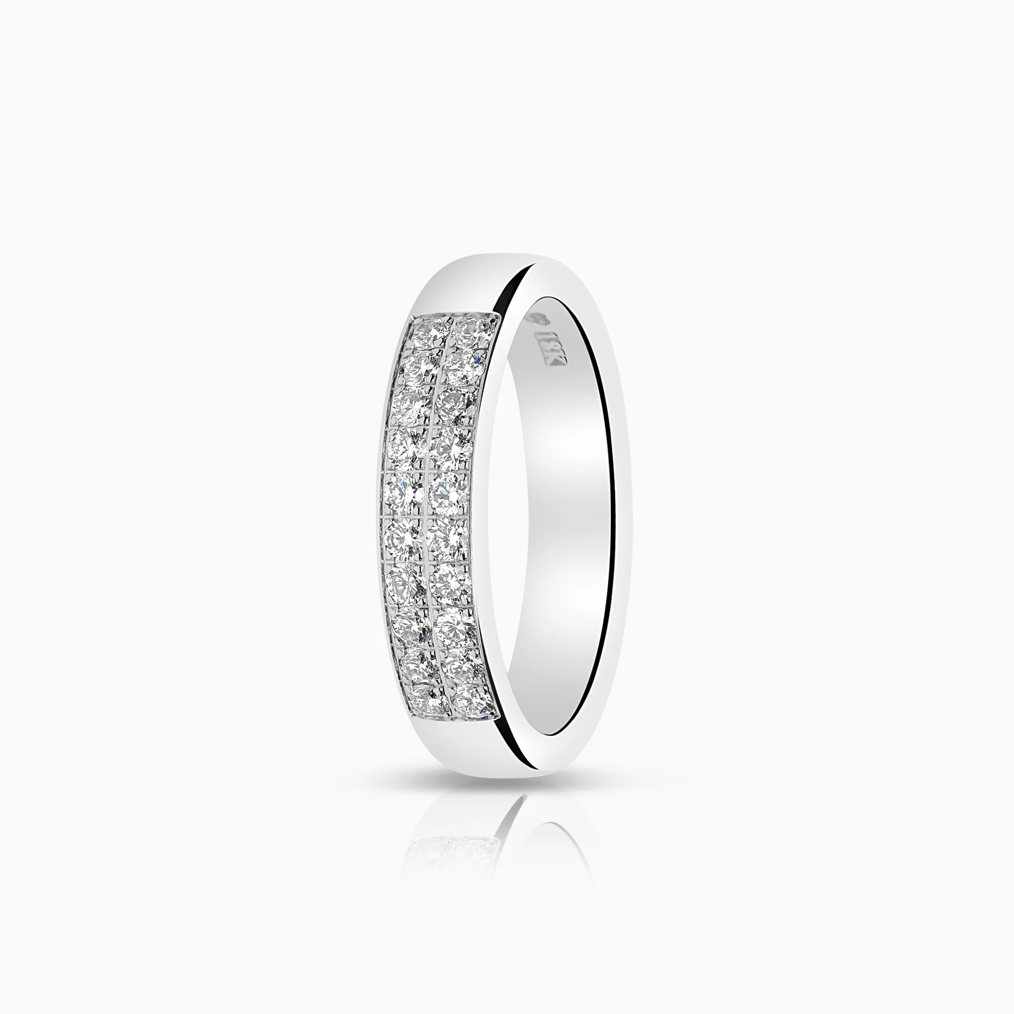 Diamond eternity ring 0.40ct 18K white gold