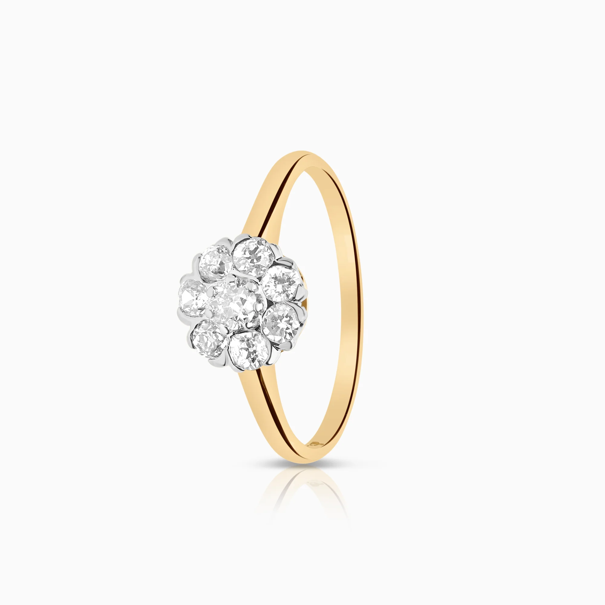 Diamond ring Carmosé 0.45ct 18K gold