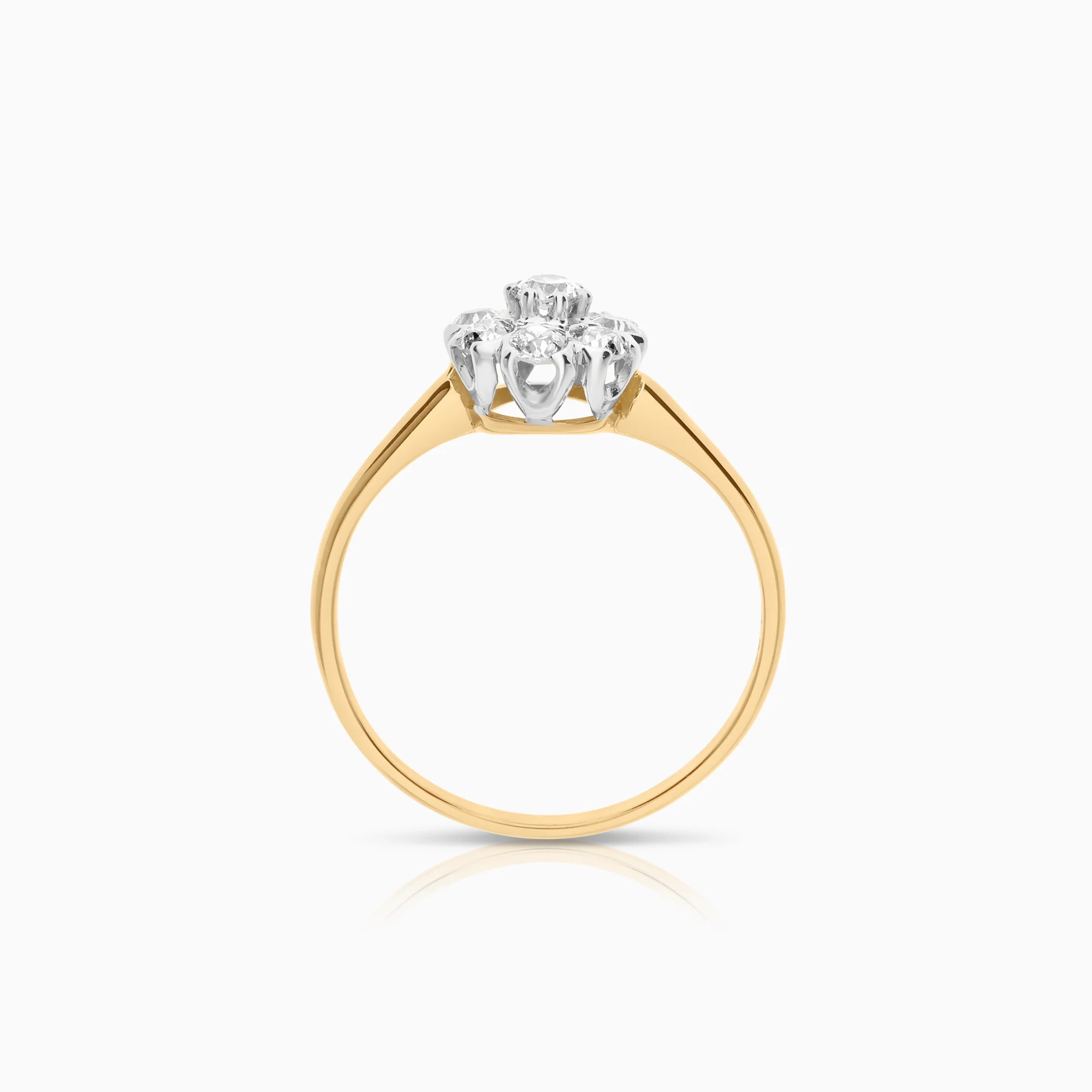Diamond ring Carmosé 0.45ct 18K gold - Image 2