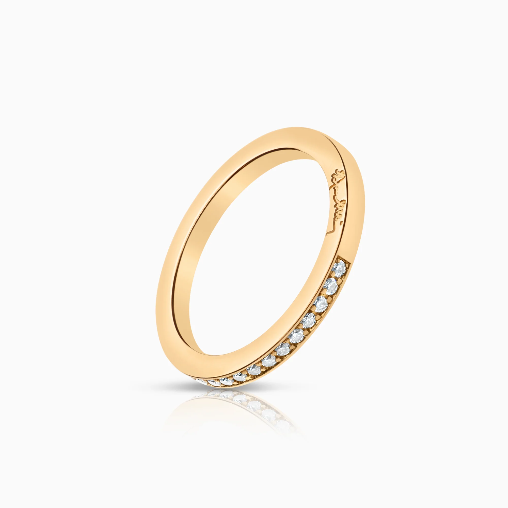 Efva Attling diamond ring 0.21ct 18K gold - Image 2
