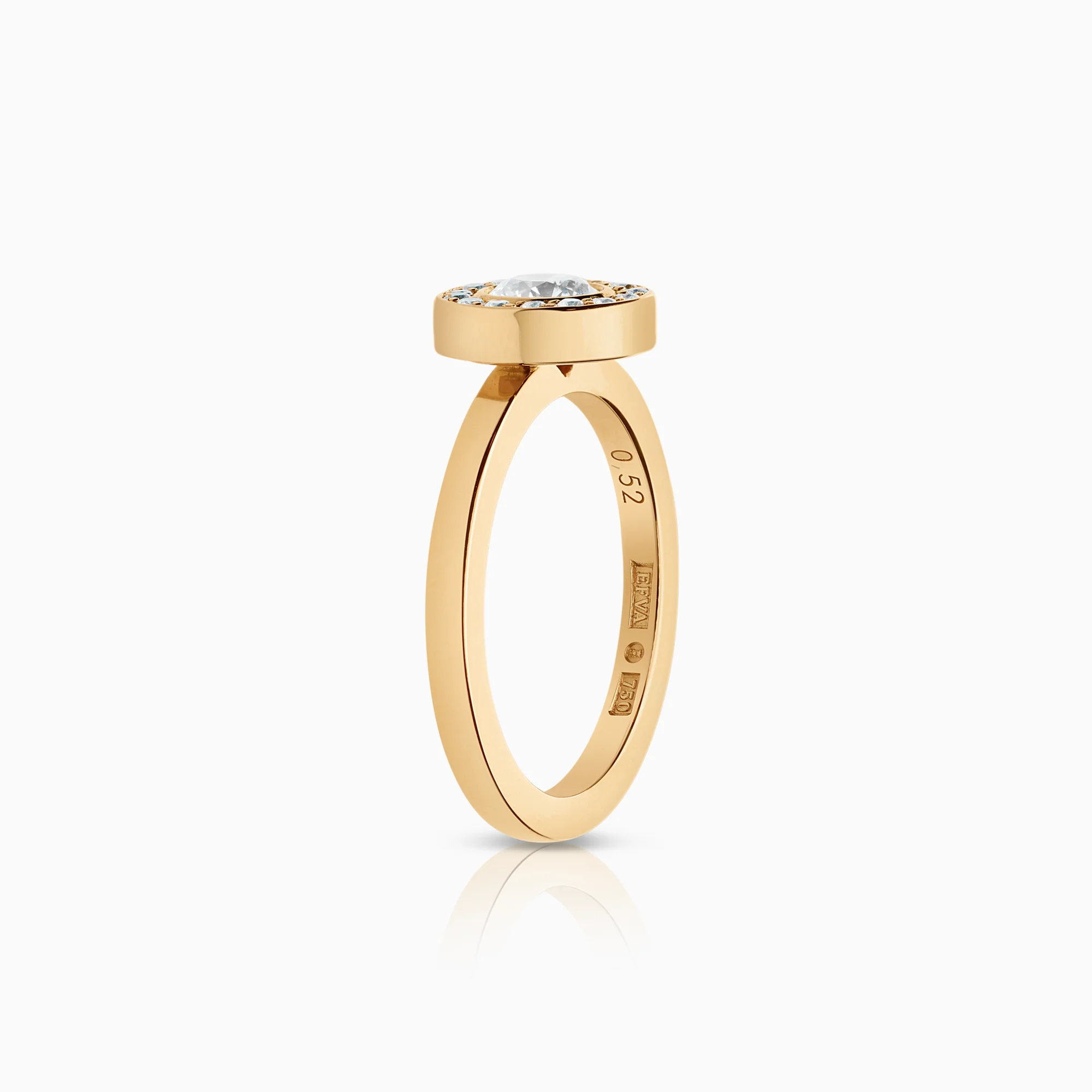 Efva Attling Wedding & Stars 0.51ct 18K gold - Image 3