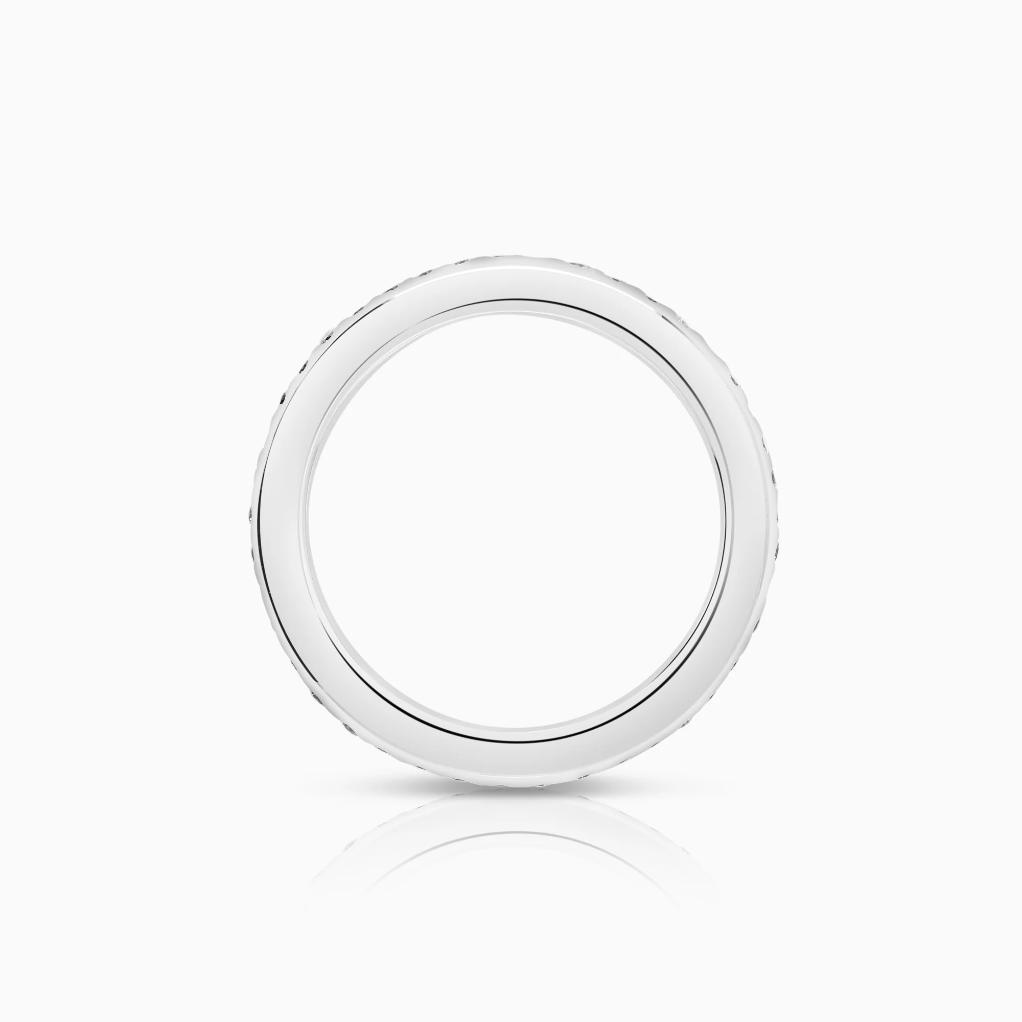 Diamond Ring Full Eternity 0.42ct 18K White Gold - Image 2