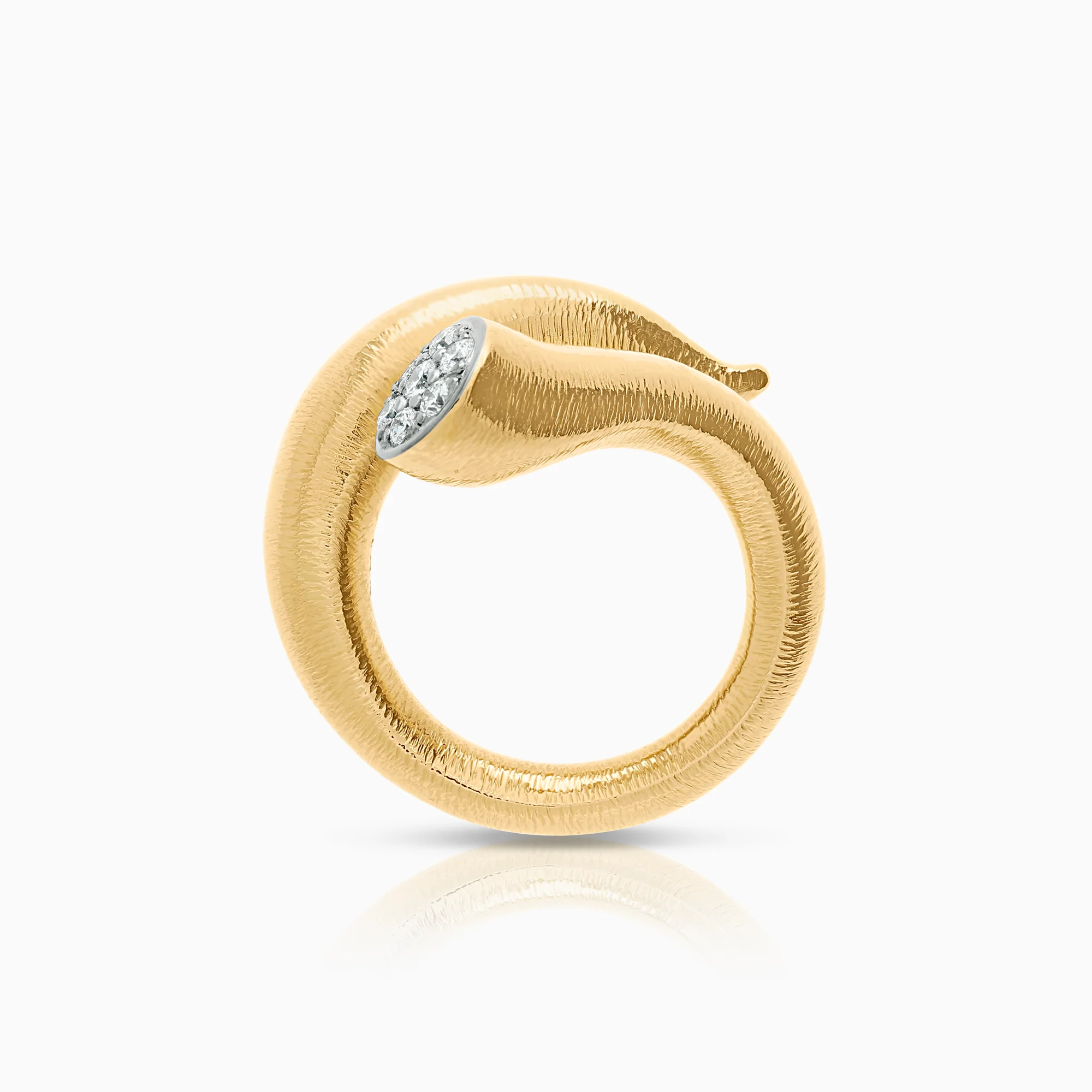 Diamond ring Ole Lynggaard 0.22ct 18K gold - Image 3
