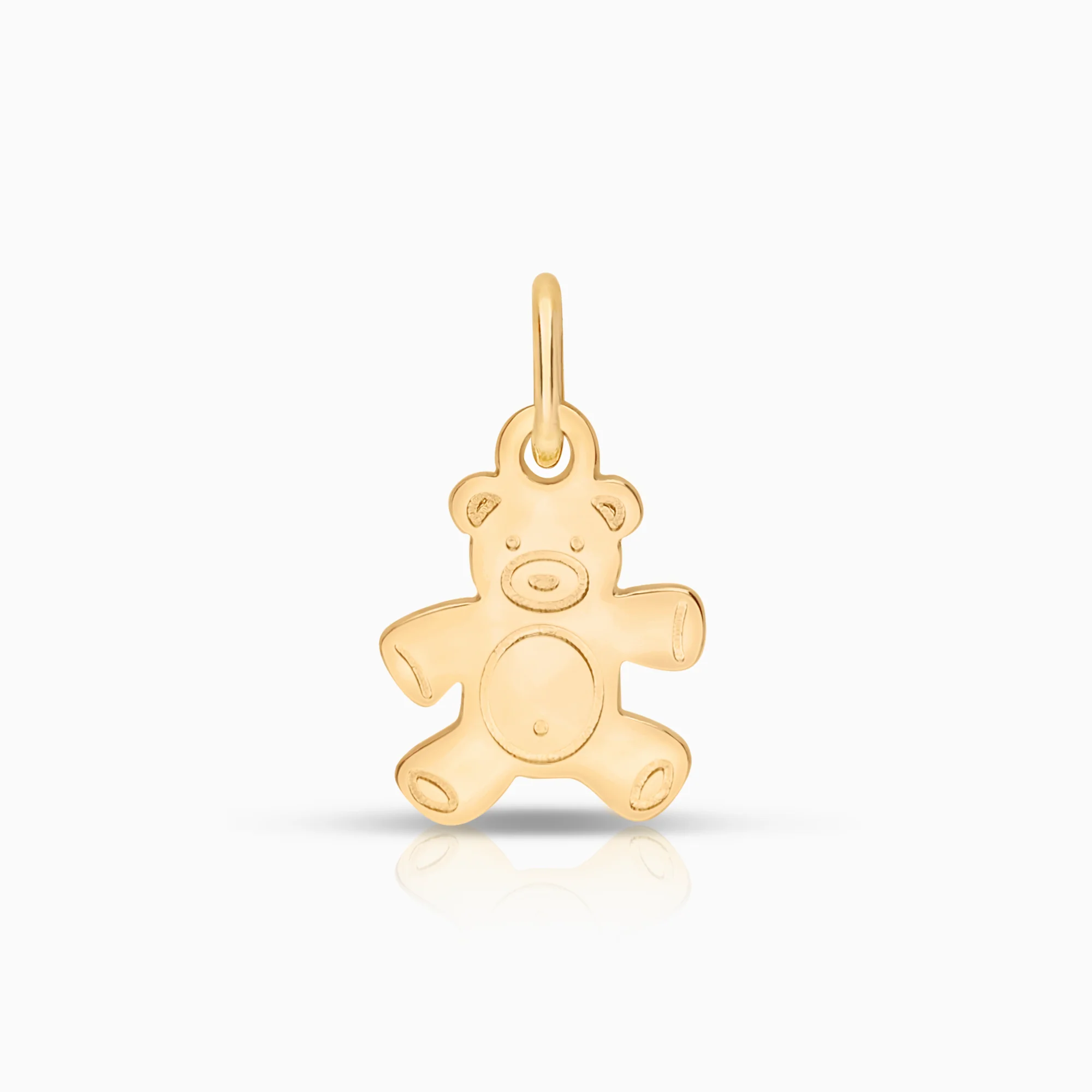 Teddy bear pendant 0.32g 18K gold