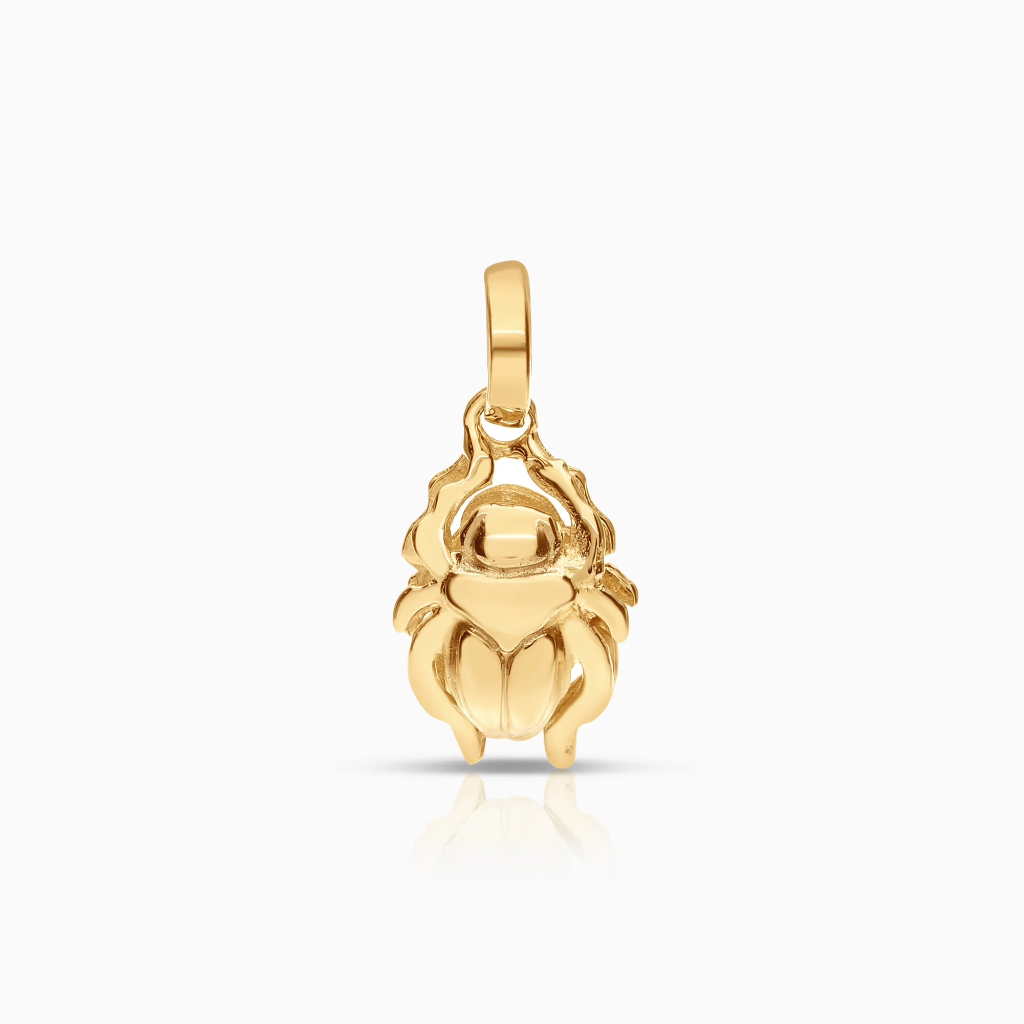 Gold beetle pendant 0.76g 18K gold